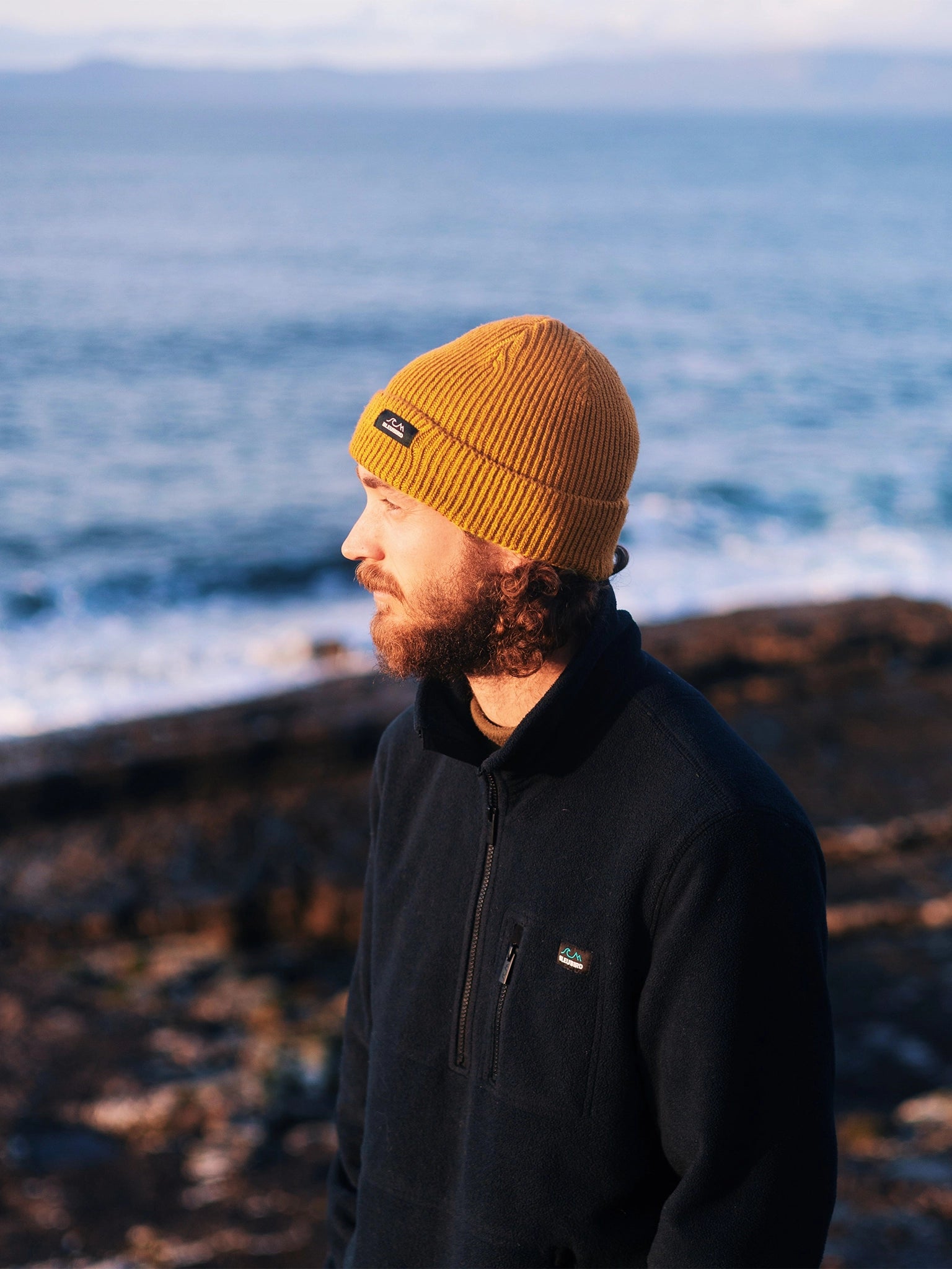 Fisher Beanie Recycled - Yellow
