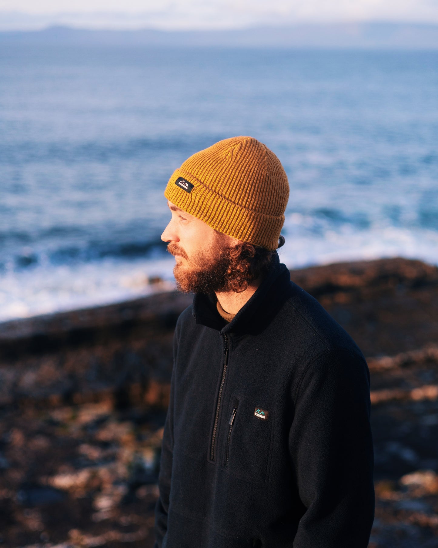 Fisher Beanie Recycled - Yellow