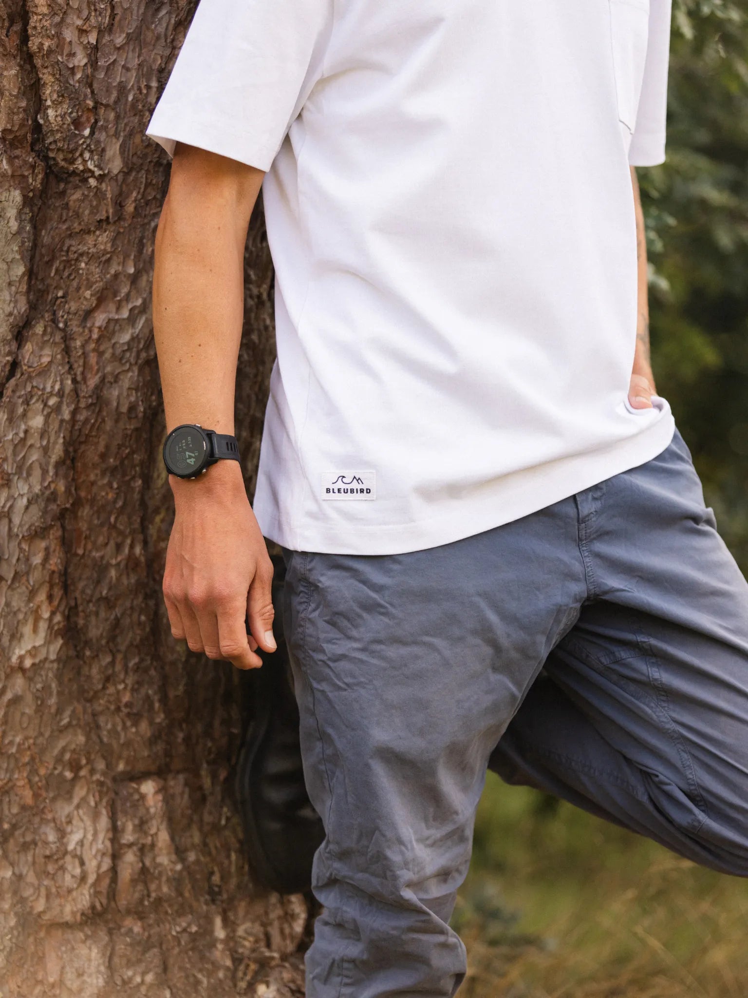Re-Wild Pocket Tee - White