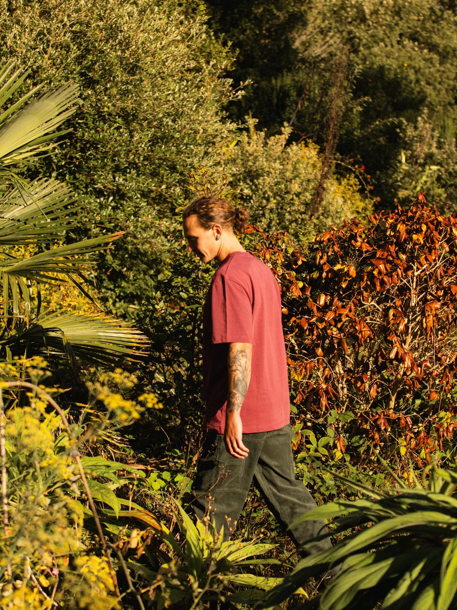 Re-Wild Pocket Tee - Berry