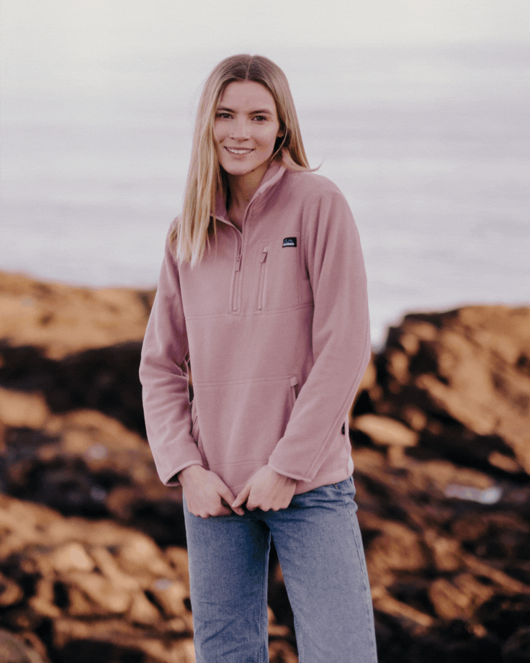 S/Y - Horizon Fleece - Dusty Pink - S