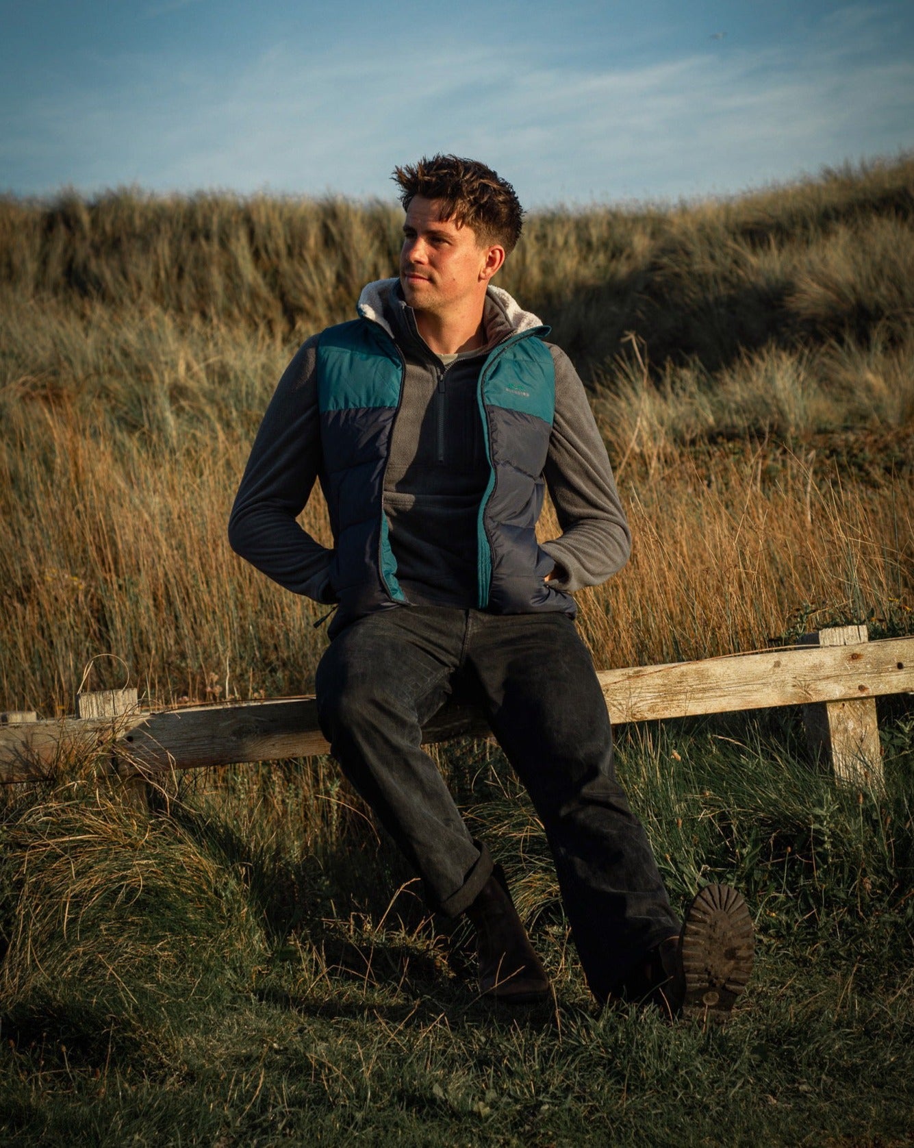 S/Y - Vanoise Gilet - Mens - Teal