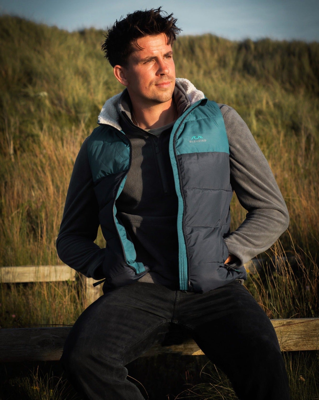 S/Y - Vanoise Gilet - Mens - Teal