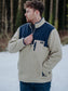 Polar 1/4 Zip Fleece - Beige