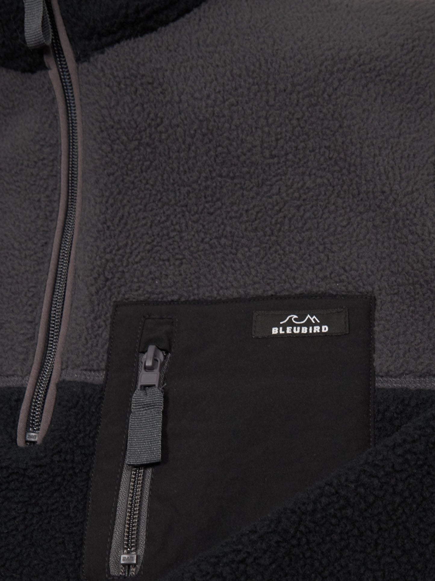 Polar 1/4 Zip Fleece - Charcoal