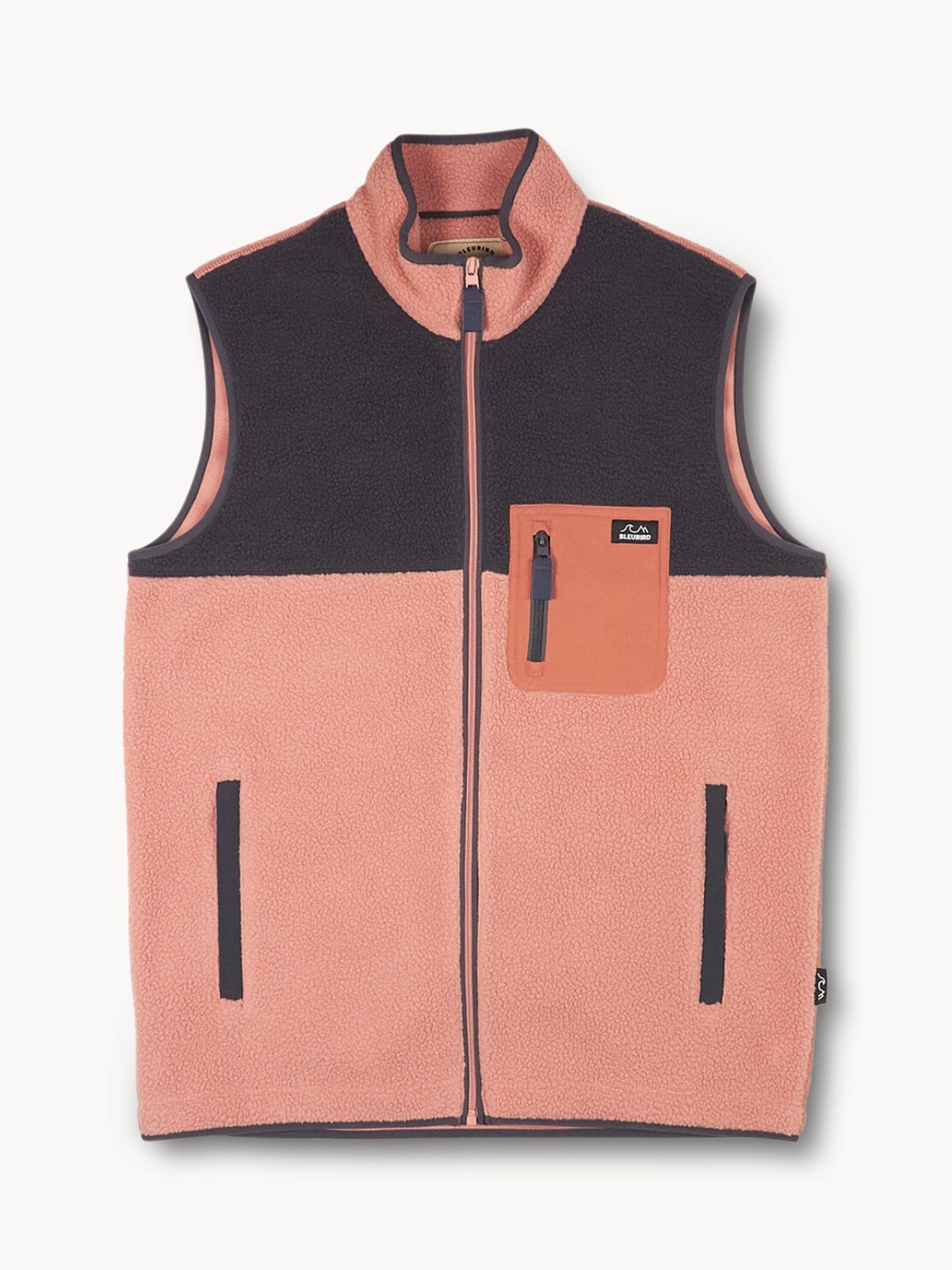 Polar Gilet Fleece - Coral