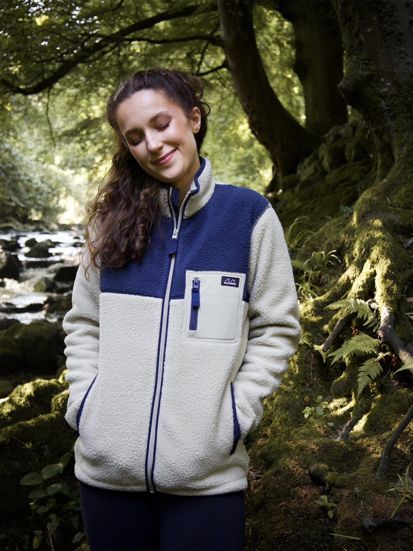 Polar Full Zip Fleece - Beige