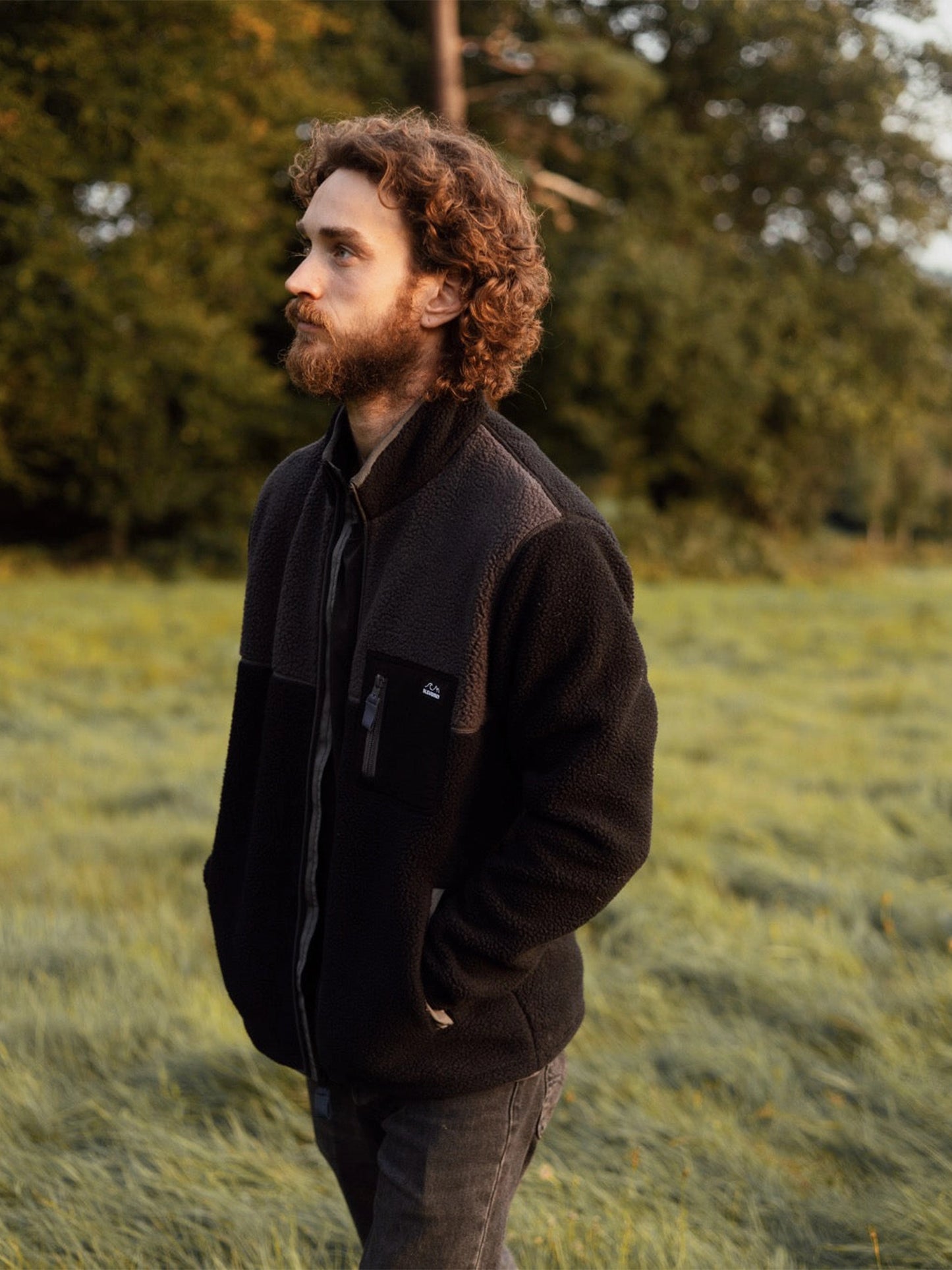 Polar Full Zip Fleece - Charcoal