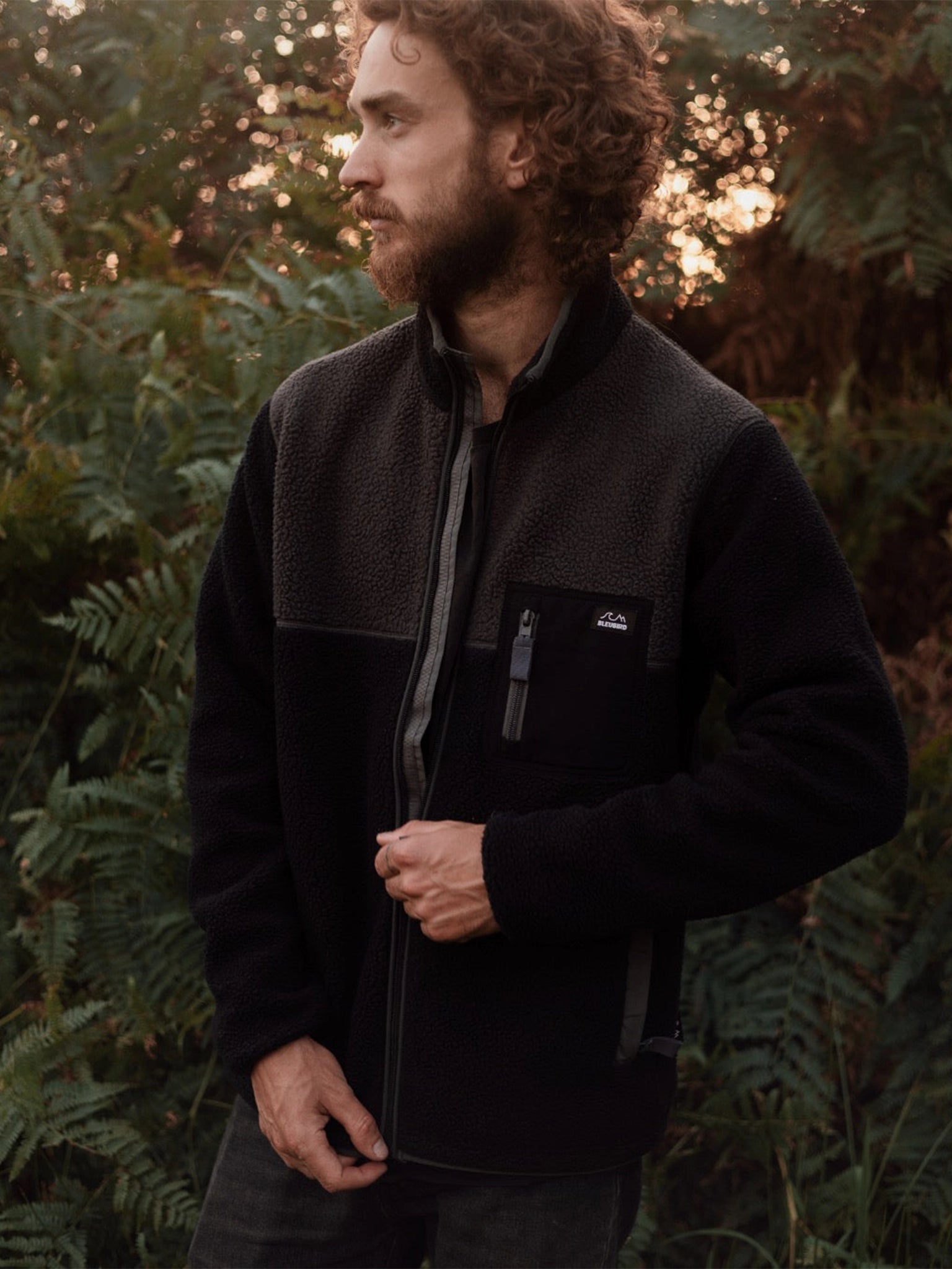 Polar Full Zip Fleece - Charcoal