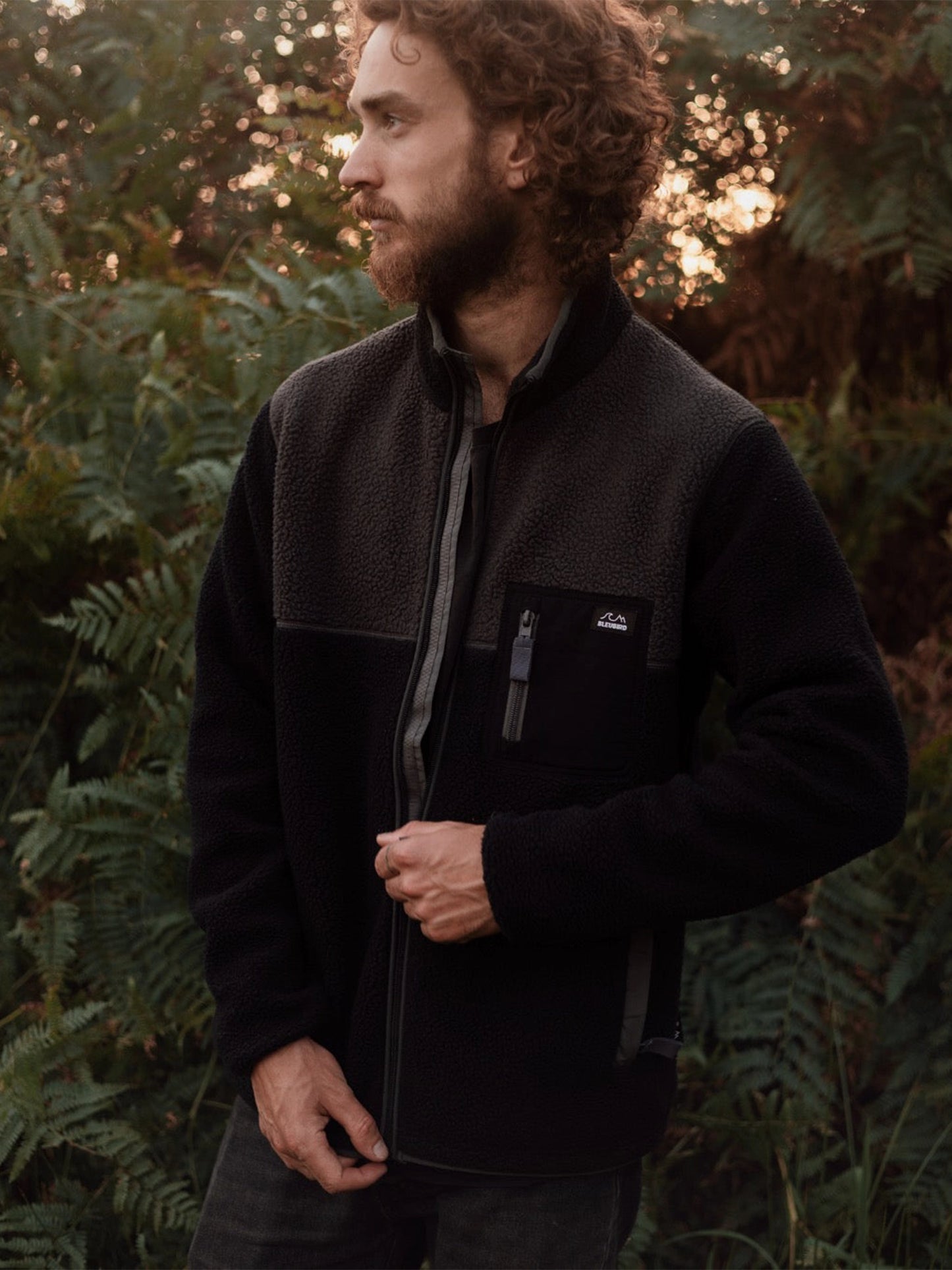 Polar Full Zip Fleece - Charcoal