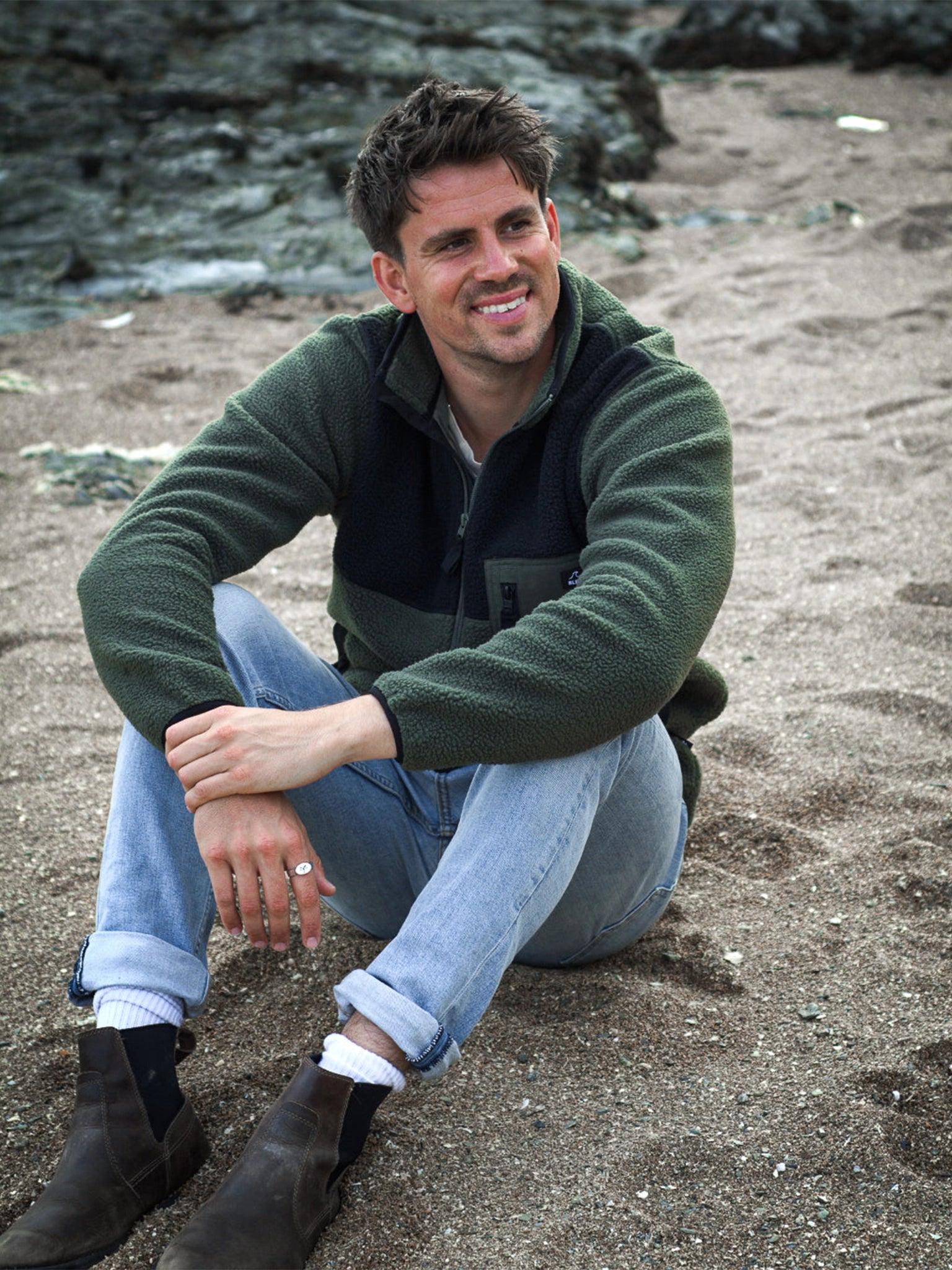 Polar Full Zip Fleece - Forest