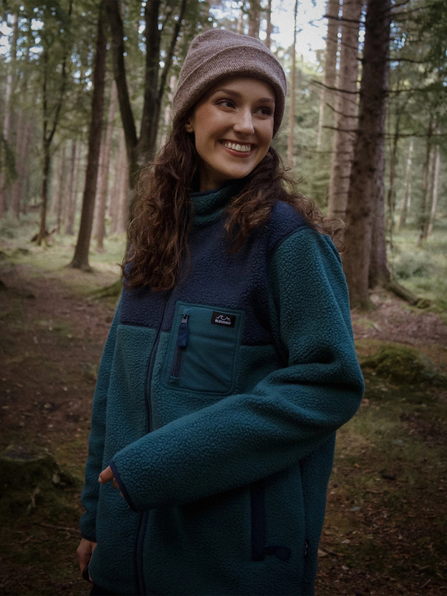 Polar Full Zip Fleece - Teal