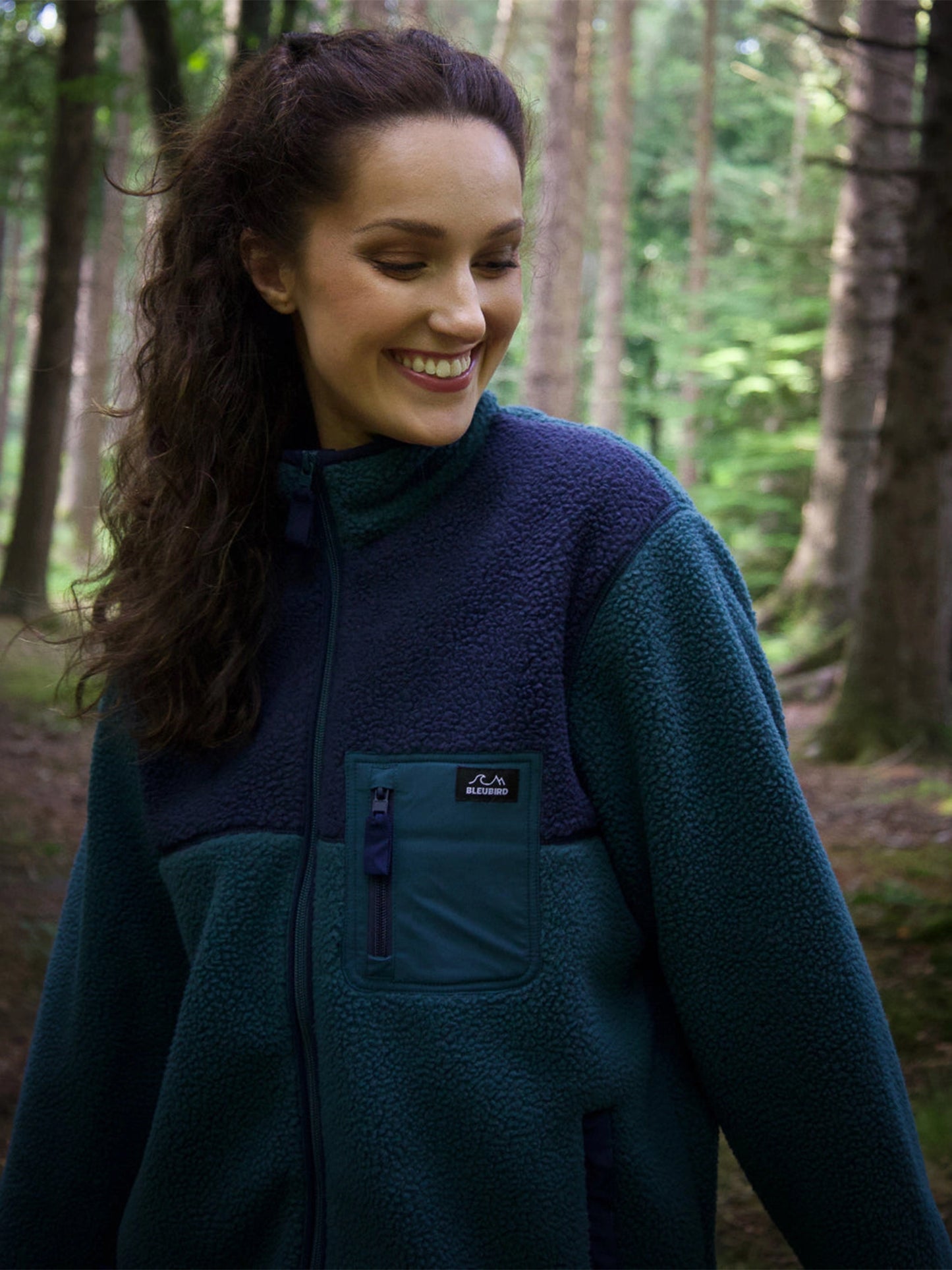 Polar Full Zip Fleece - Teal