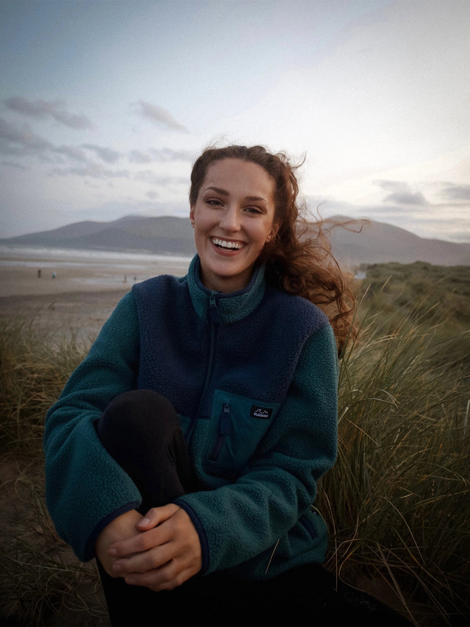 Polar Full Zip Fleece - Teal