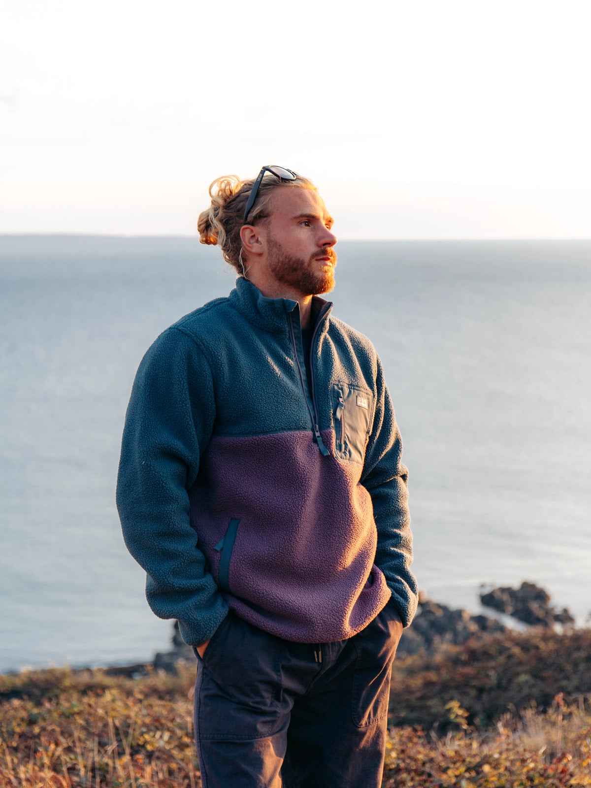 Polar 1/4 Zip Fleece - Retro