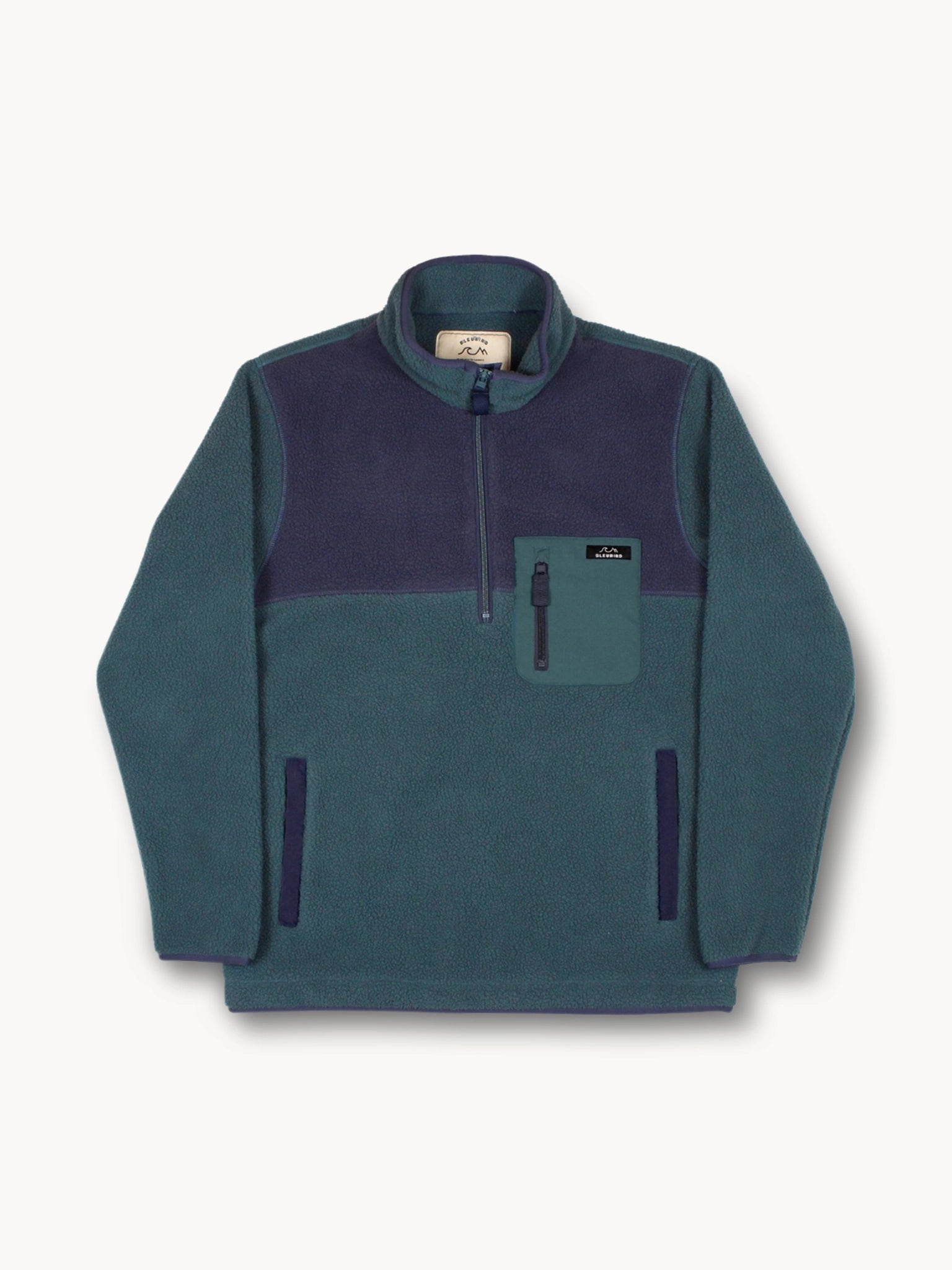 Polar 1/4 Zip Fleece - Teal
