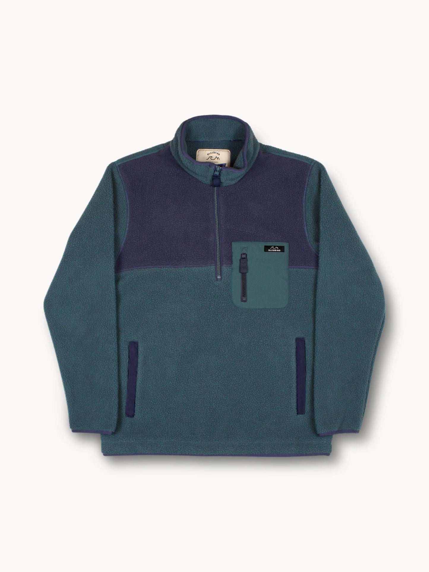 Polar 1/4 Zip Fleece - Teal