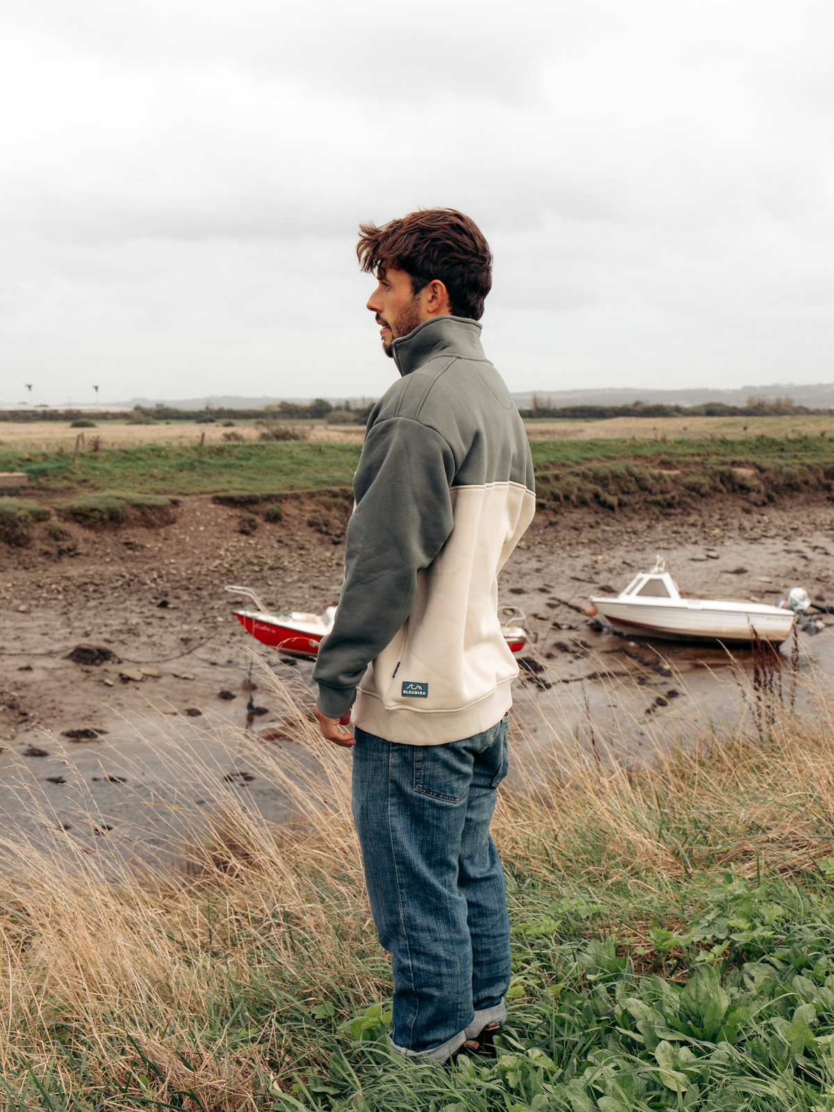 Bracken Quarter Zip - Sand