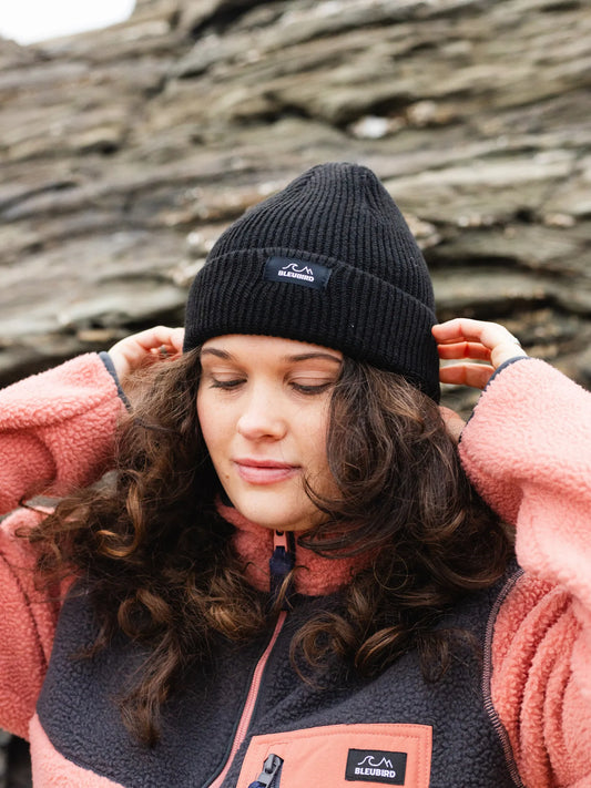 Fisher Beanie Recycled - Black