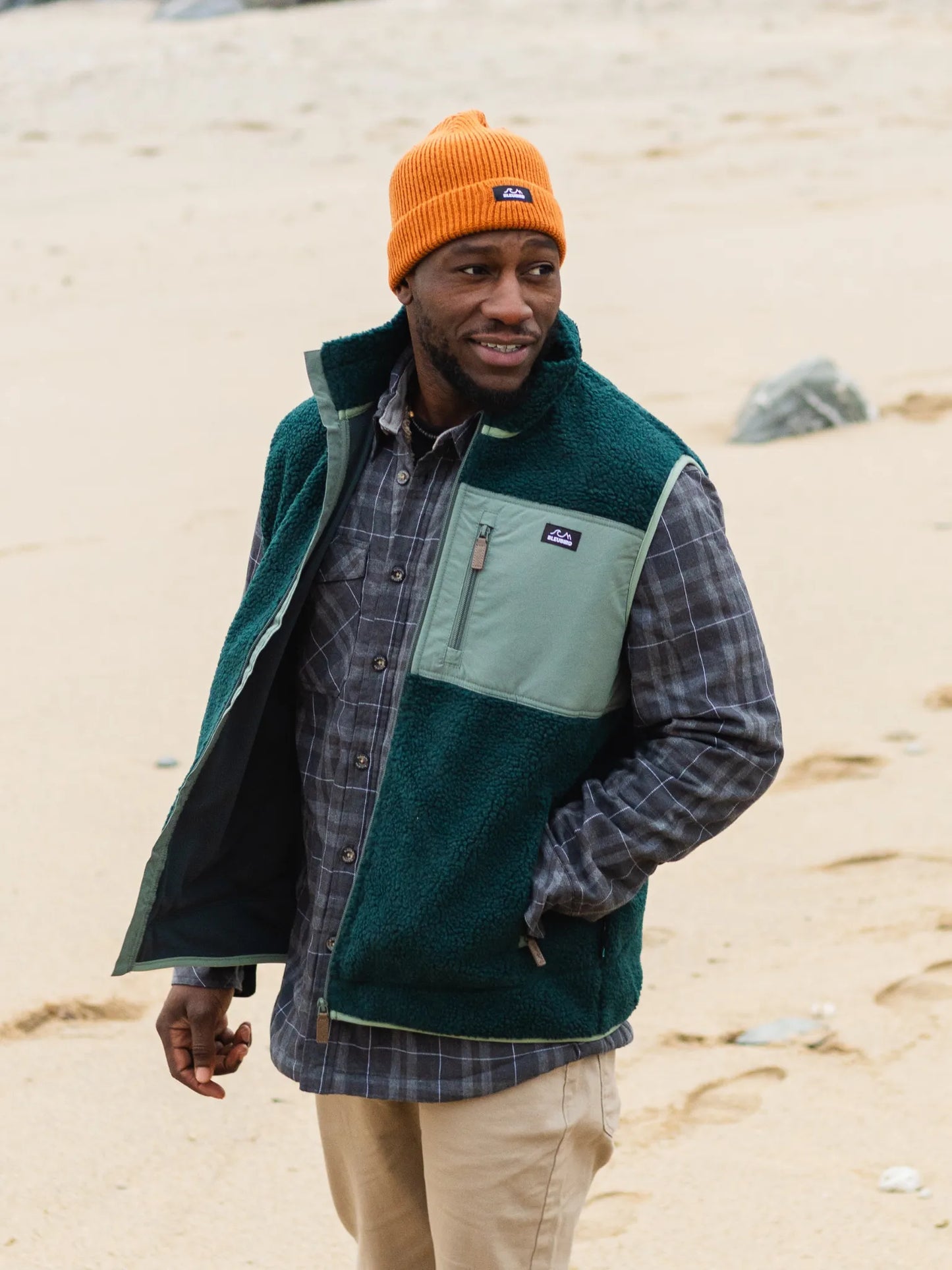 Fisher Beanie Recycled - Rust