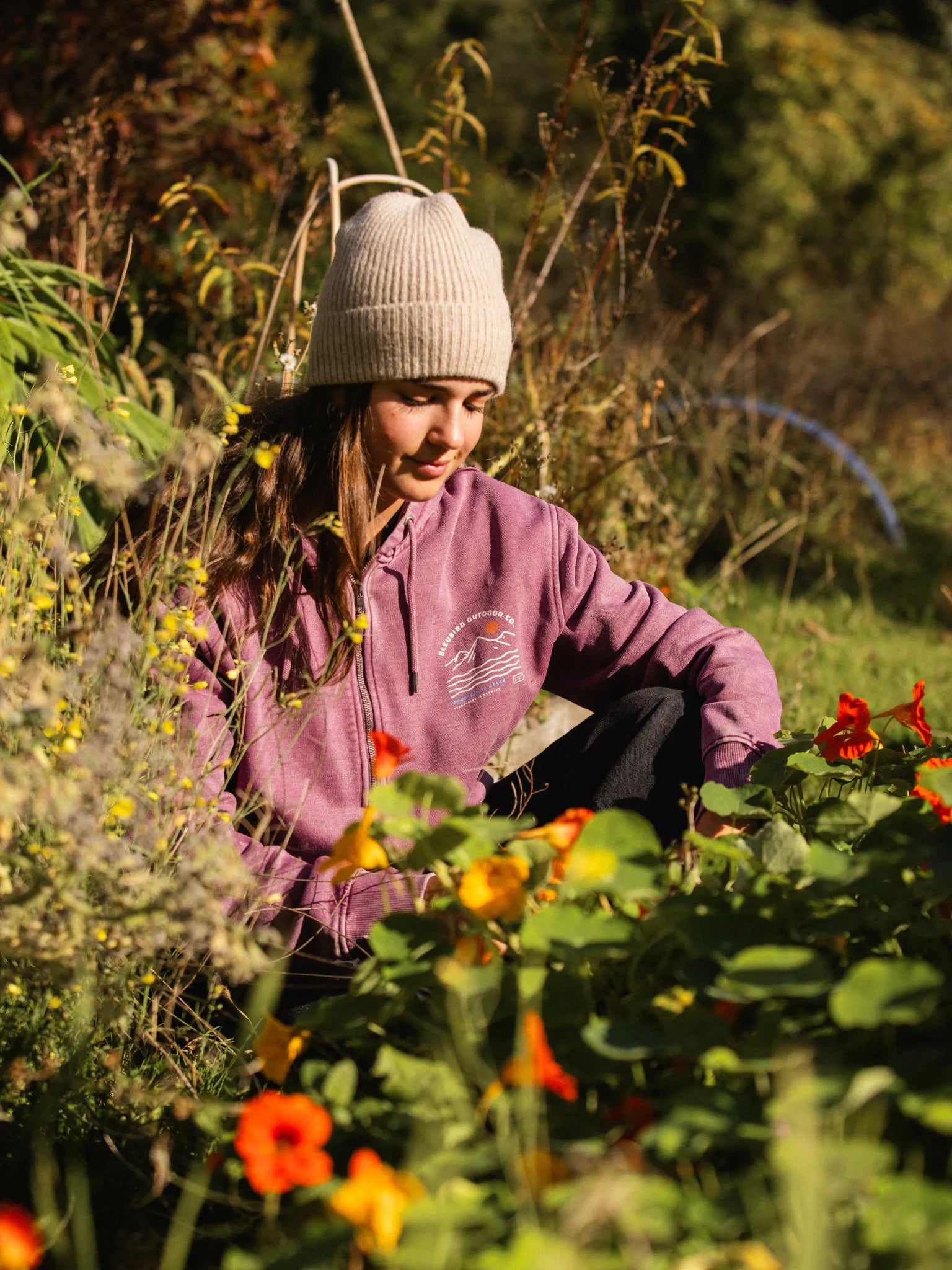 Flint Beanie - Brushed Beige