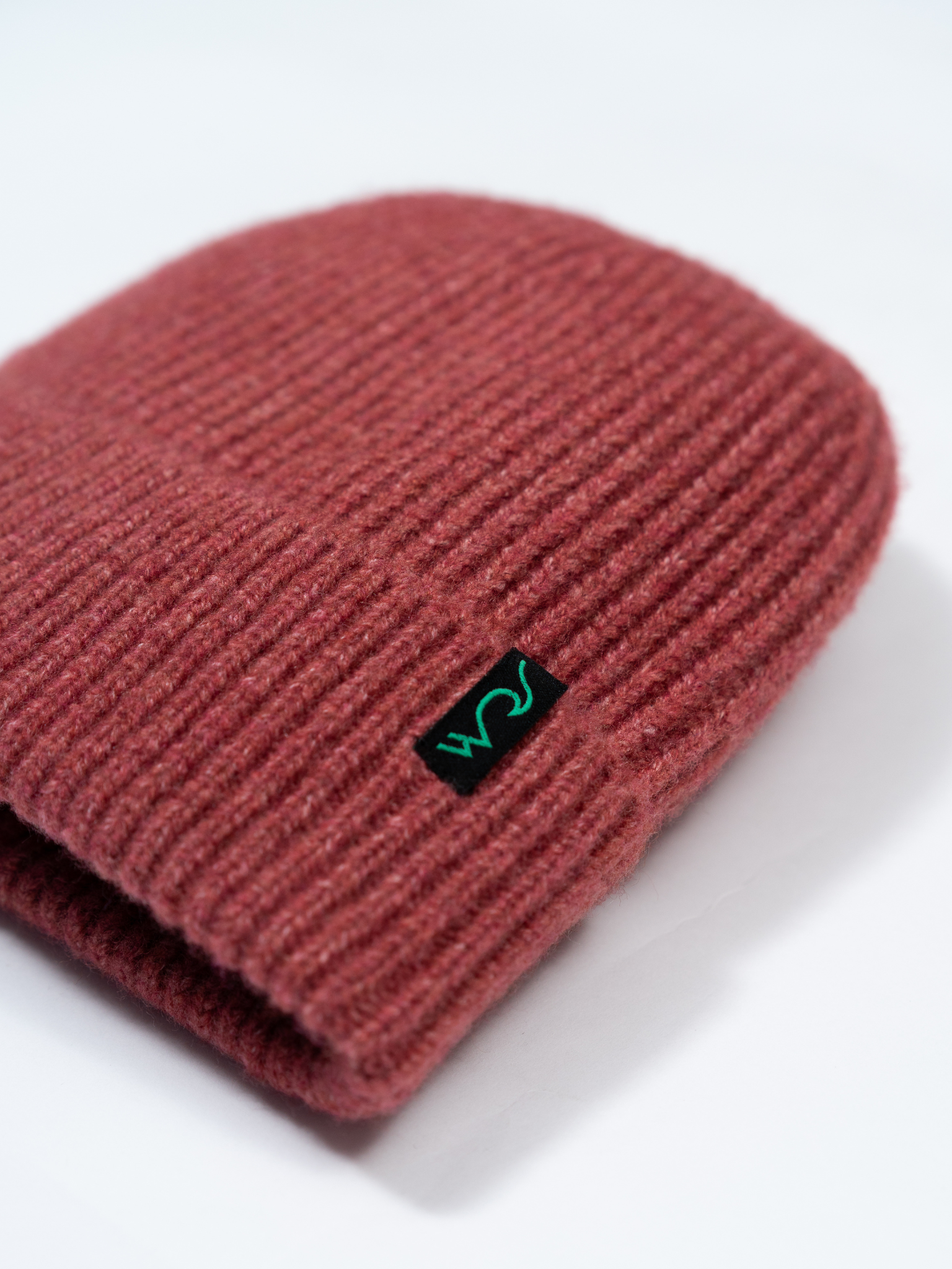 Flint Beanie - Brushed Cherry