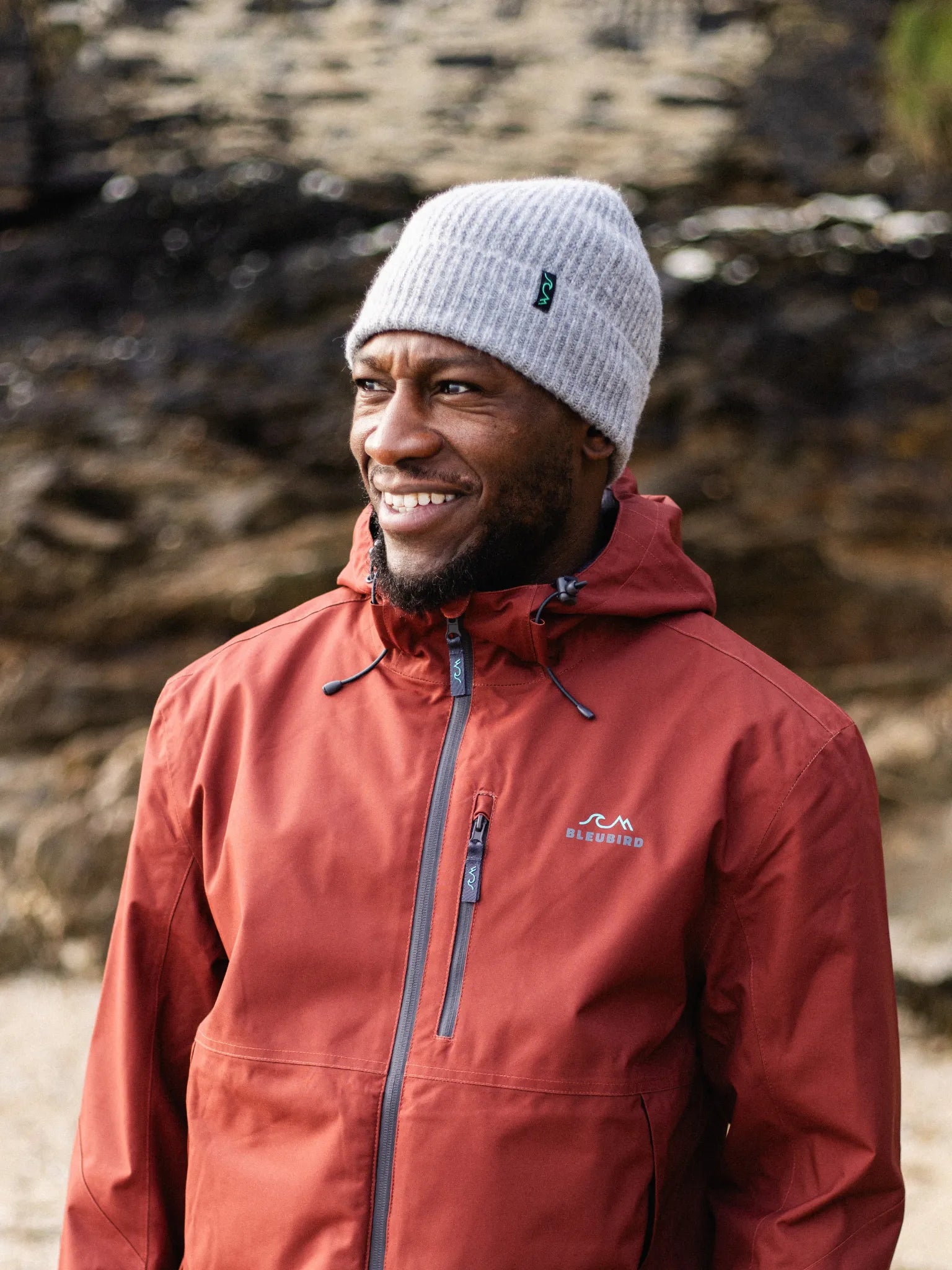 Flint Beanie - Brushed Grey