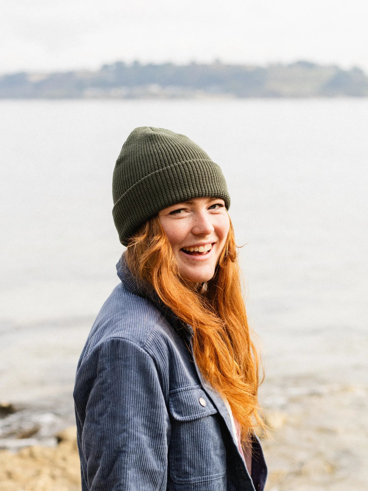 Trail Beanie - Washed Forest