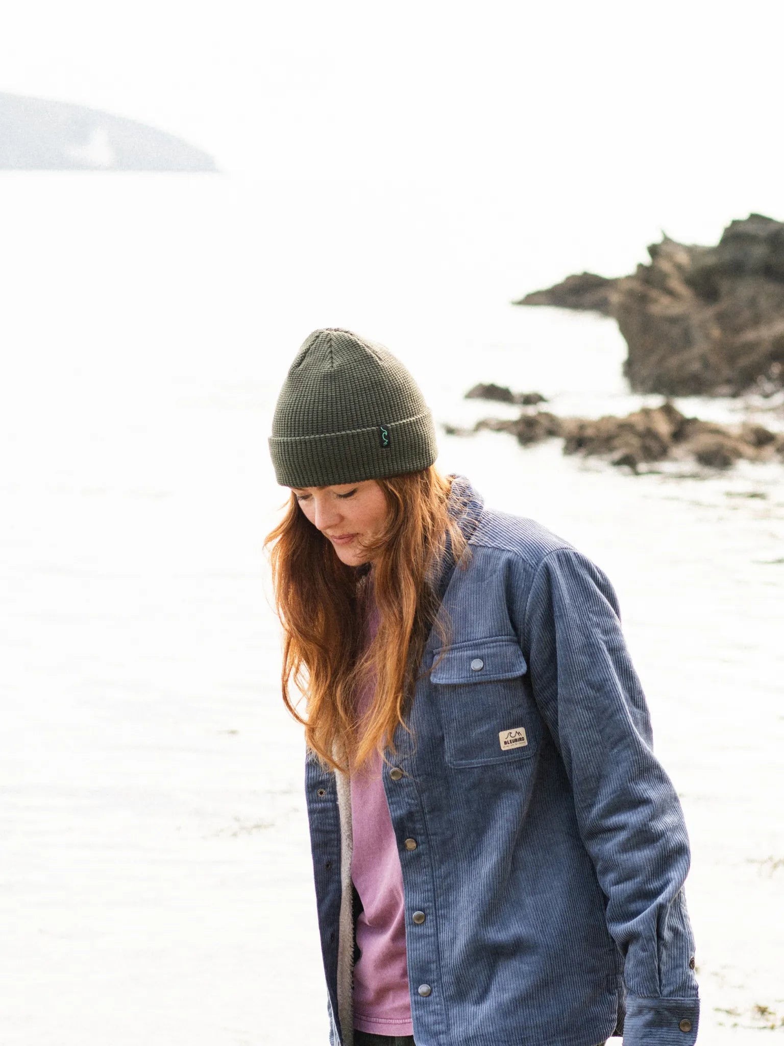 Trail Beanie - Washed Forest