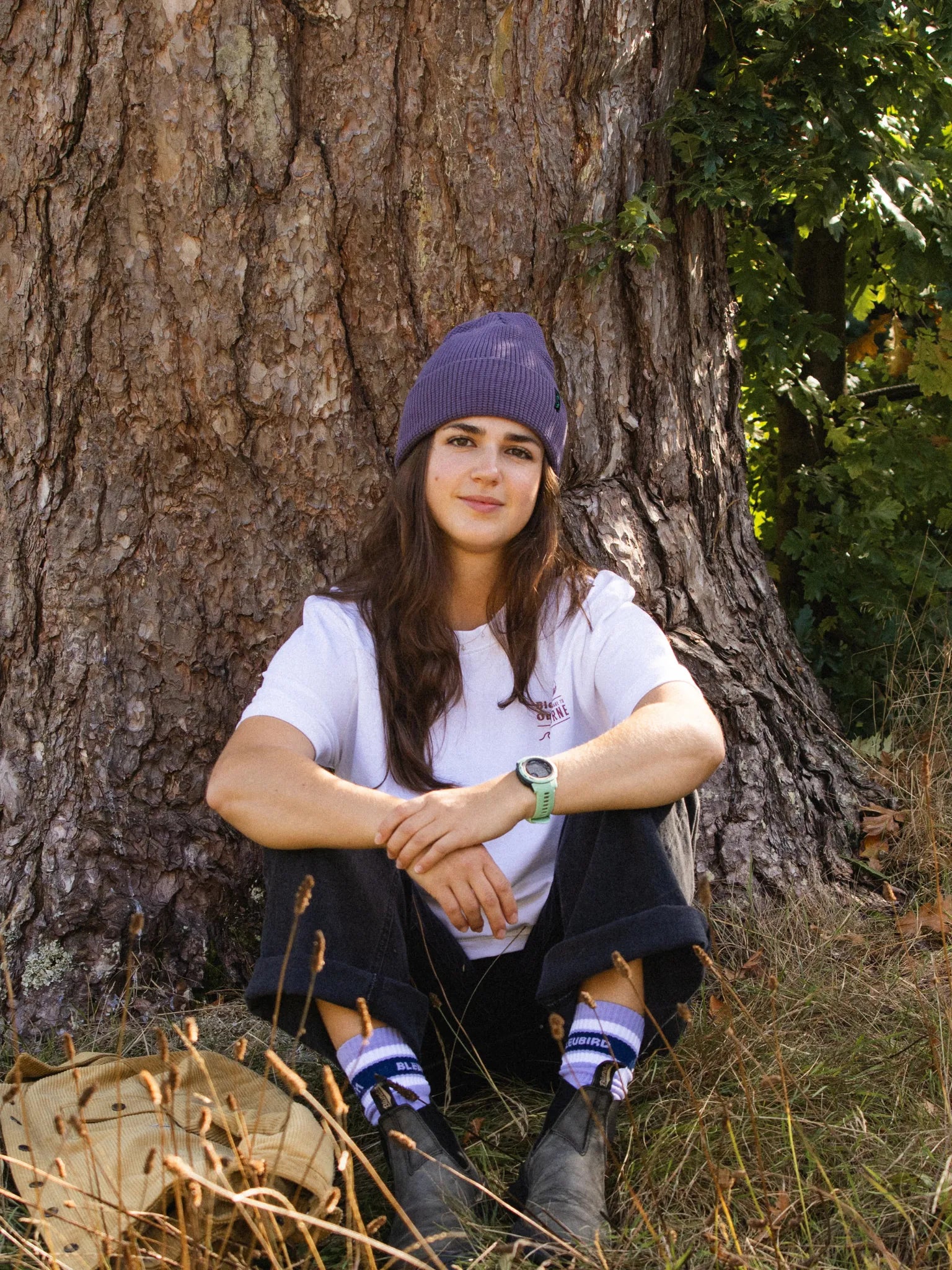 Trail Beanie - Washed Plum