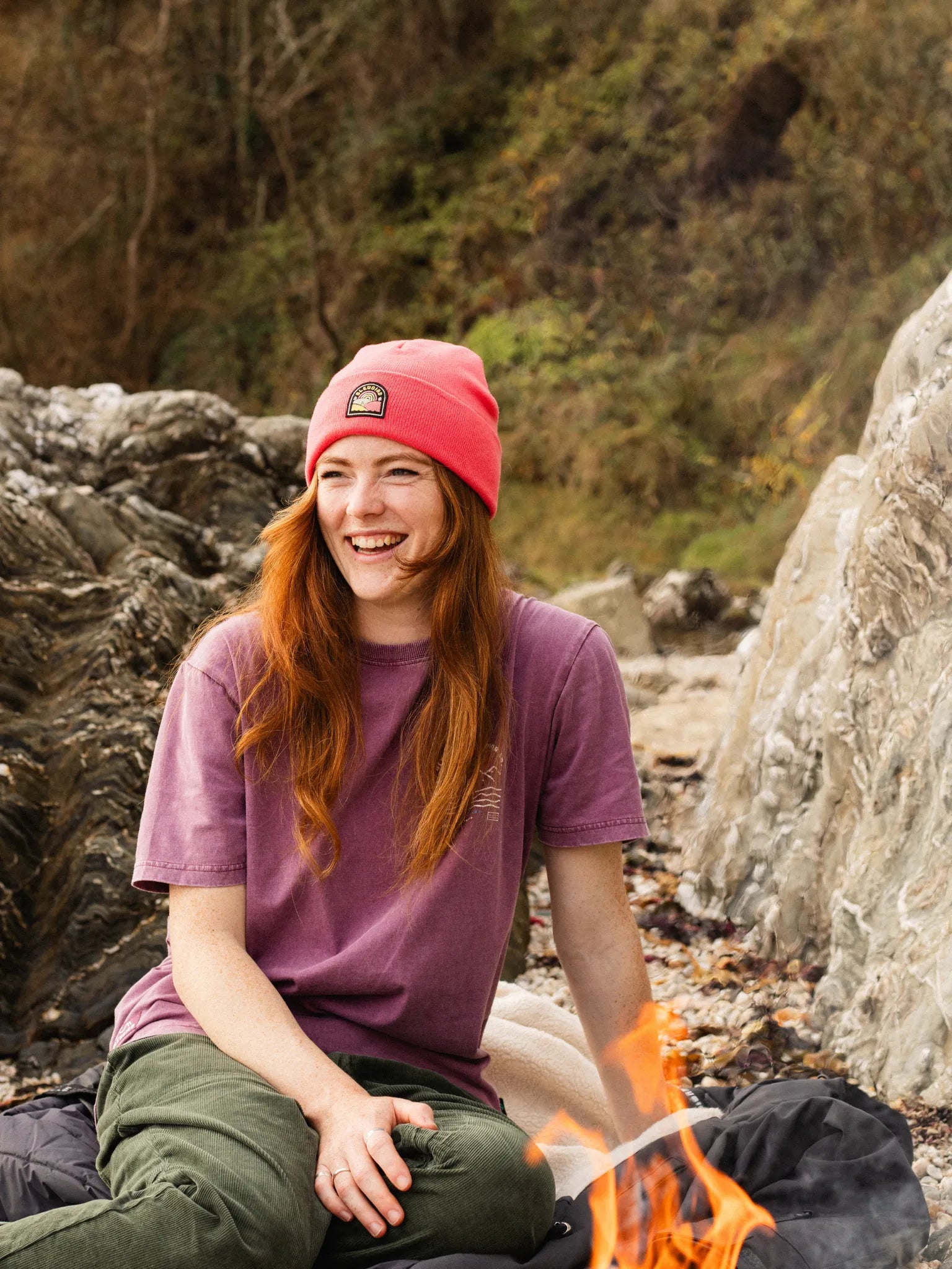Wilder Beanie - Coral