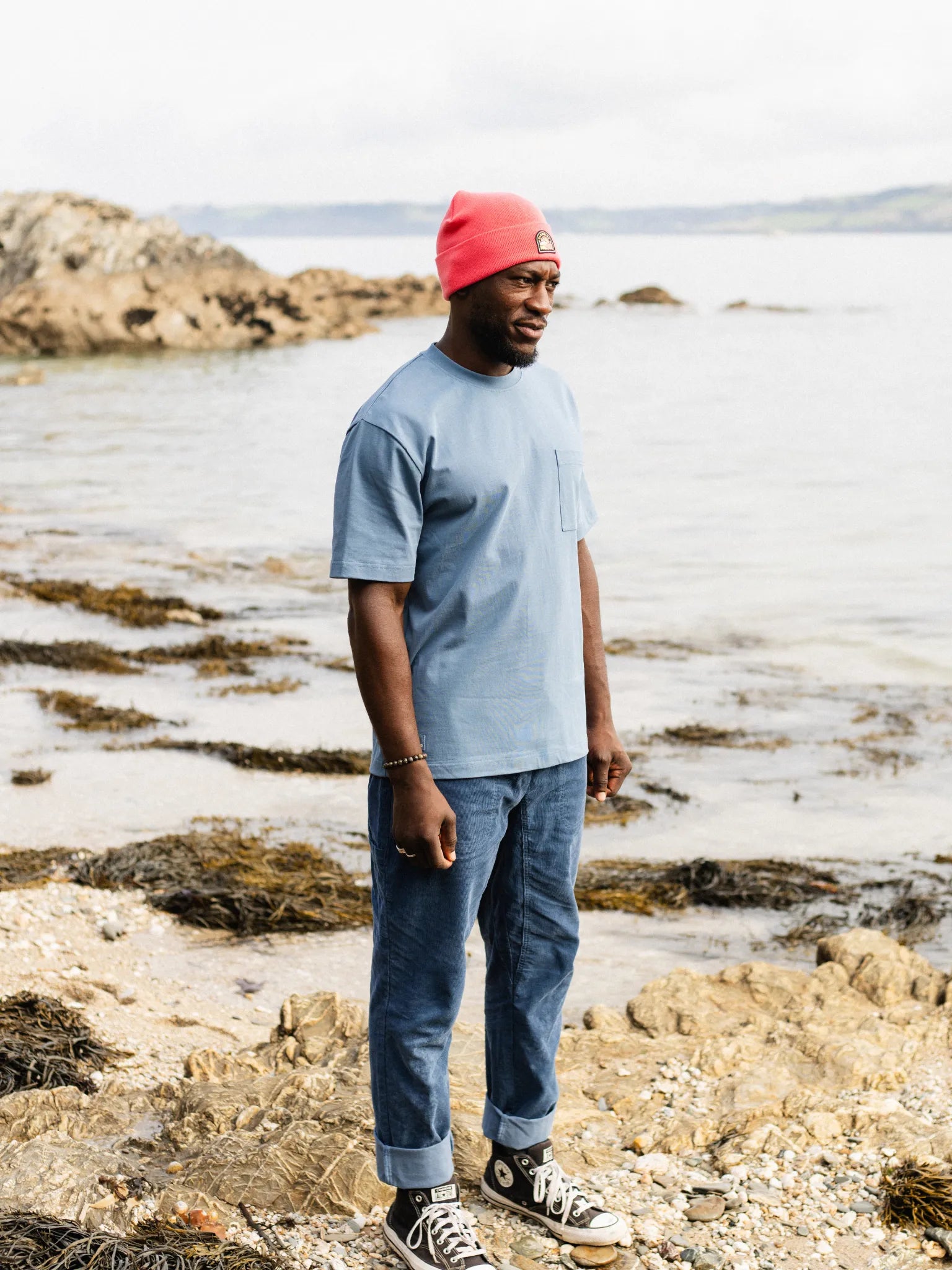 Wilder Beanie - Coral