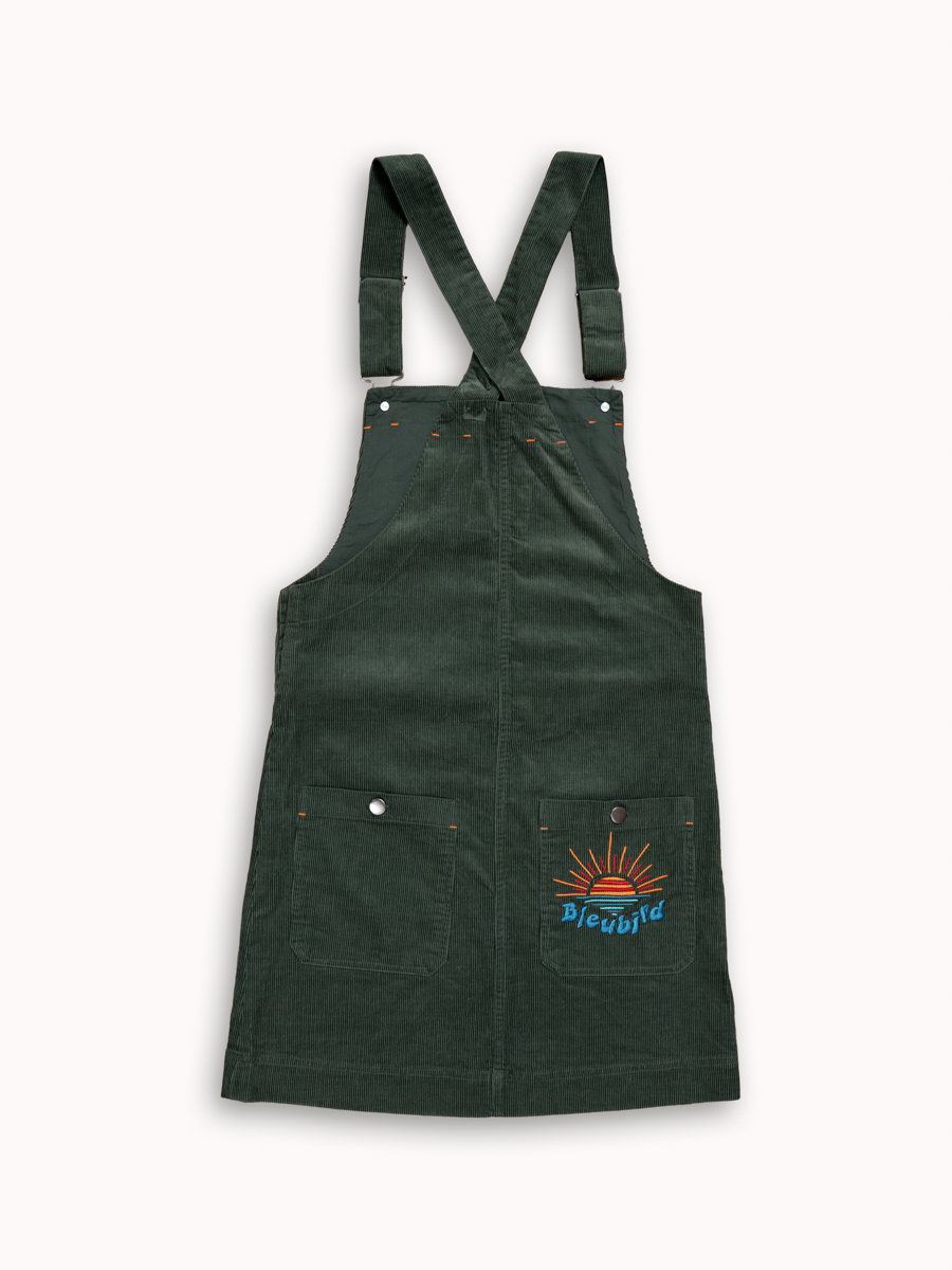 S/Y - Wildflower Dungaree - Deep Forest