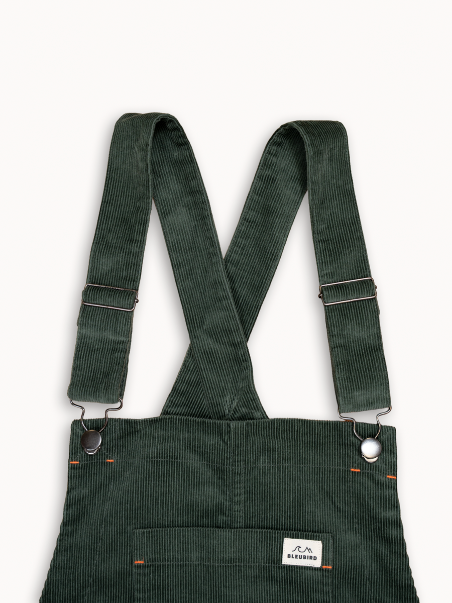 S/Y - Wildflower Dungaree - Deep Forest