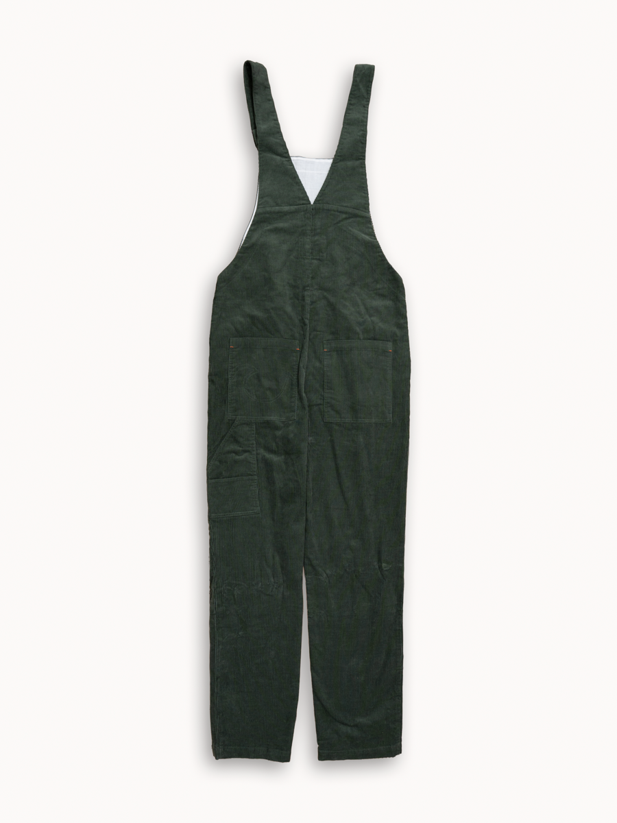 S/Y - Cord Dungaree - Deep Forest - S