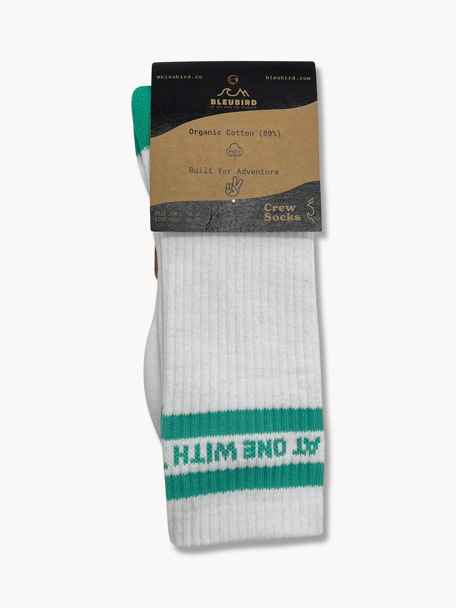 Saga Crew Socks - Emerald