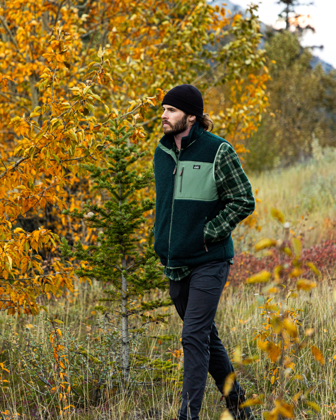 S/Y - Sherpa Fleece Gilet - Willow