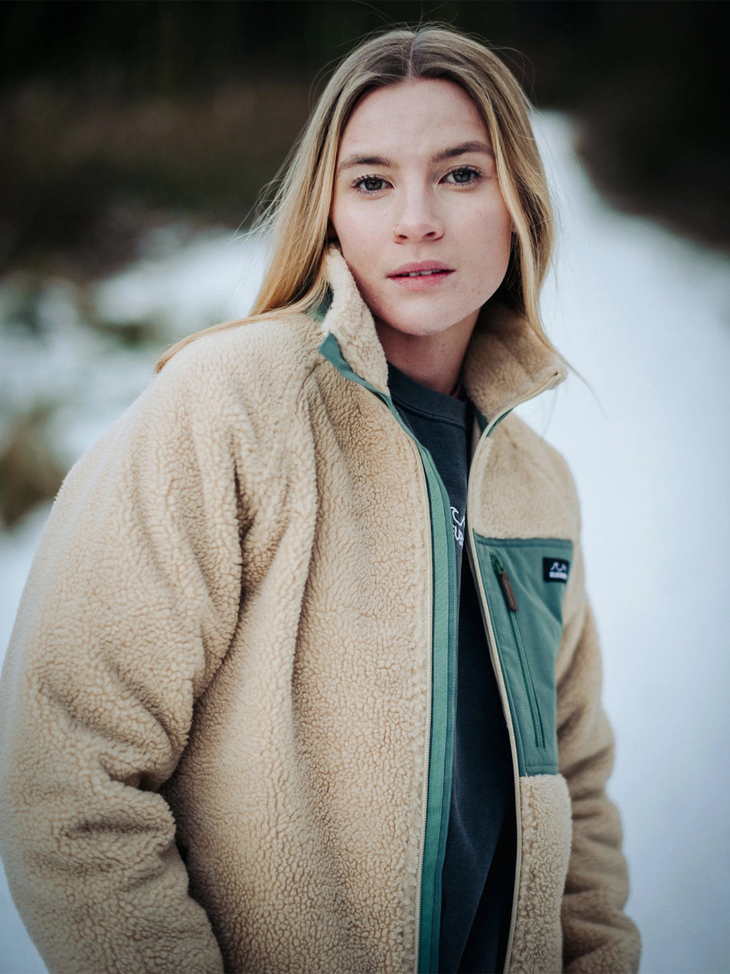 Sherpa Fleece - Beige