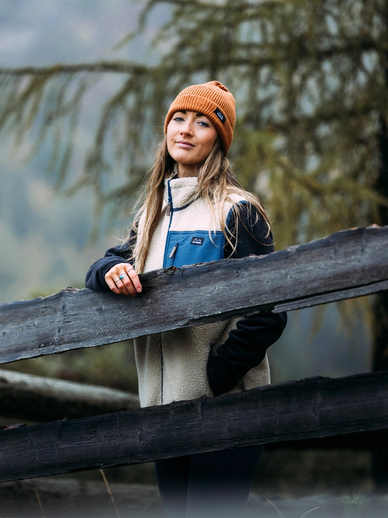 Sherpa Fleece Gilet - Beige