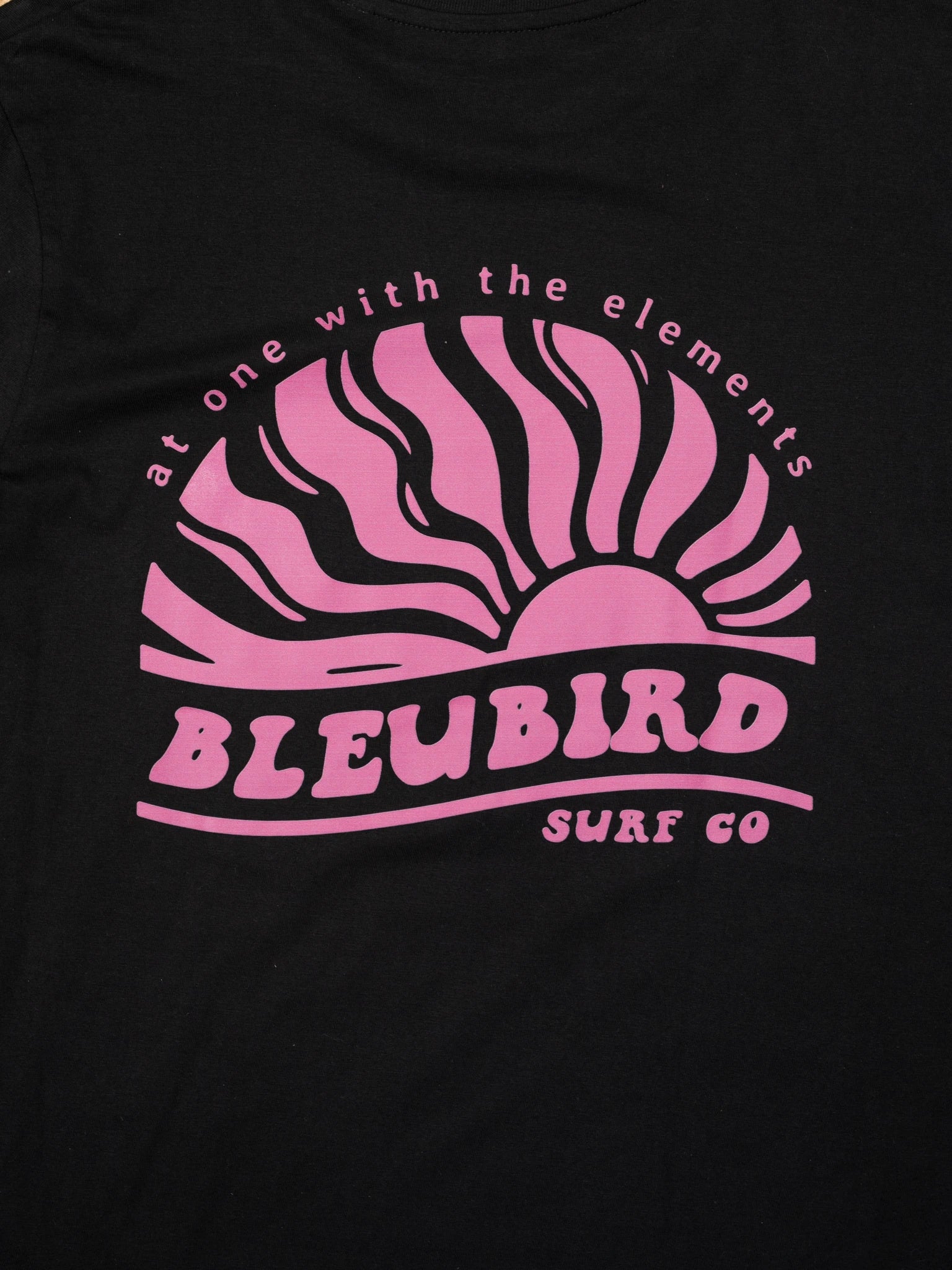S/Y - Haze Tee - Black - Pink Print - M