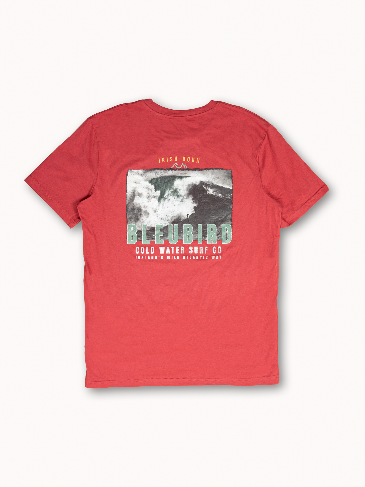 S/Y -  Waves Tee - Crimson - L