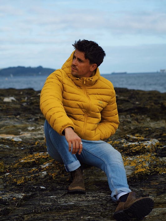 Tabor Jacket - Mens - Mustard