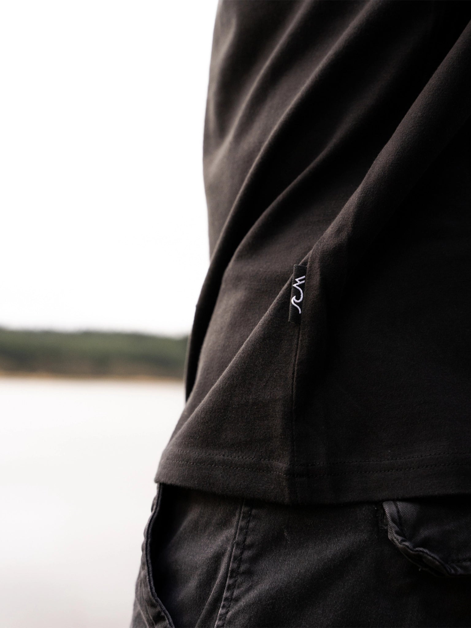 Road Out LS Tee - Black