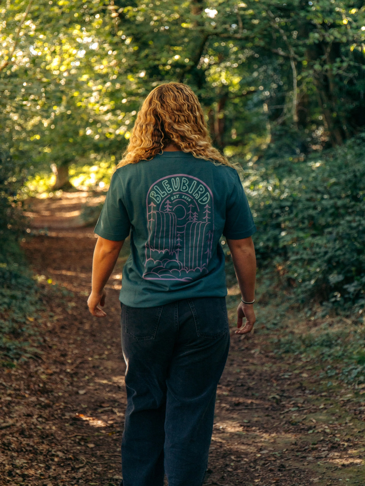 Cascade Tee - Marine