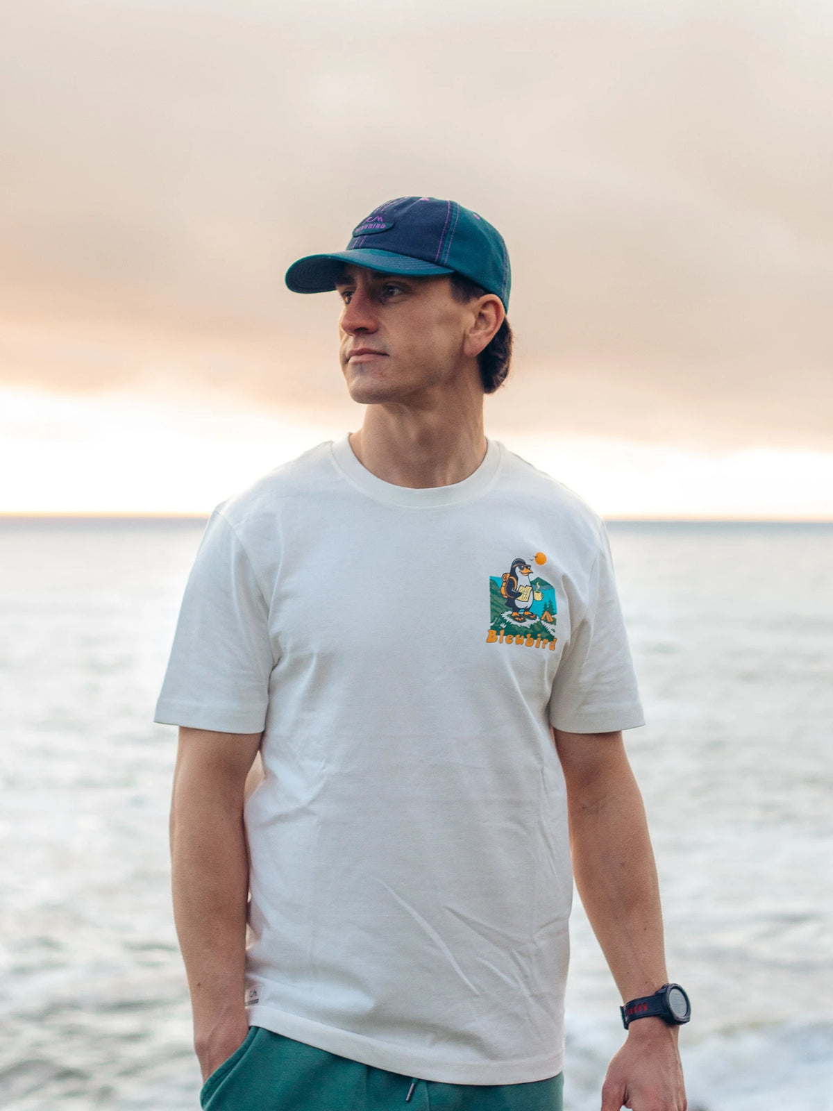 Pete the Penguin Tee - White