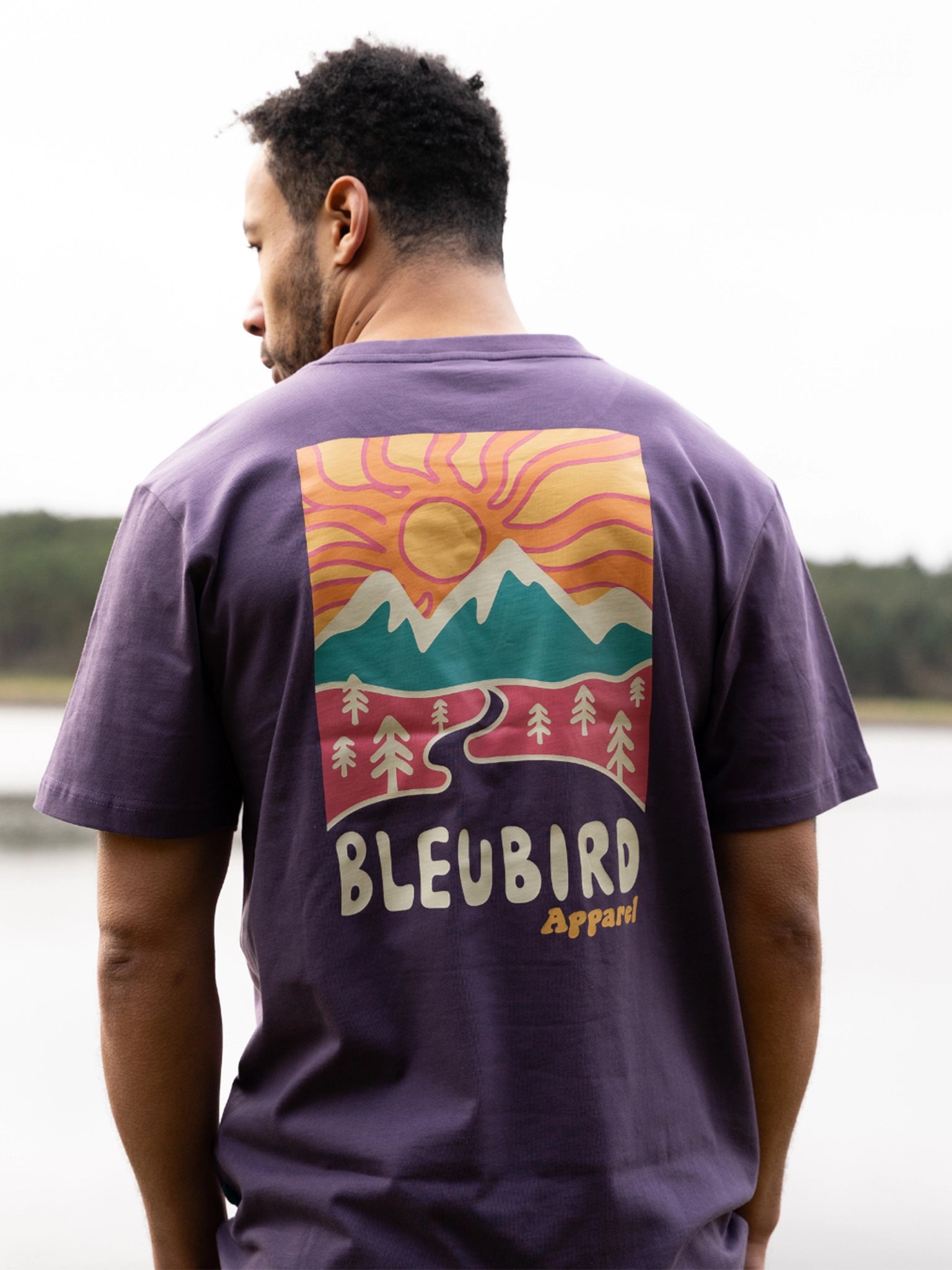 Road Out Tee - Plum