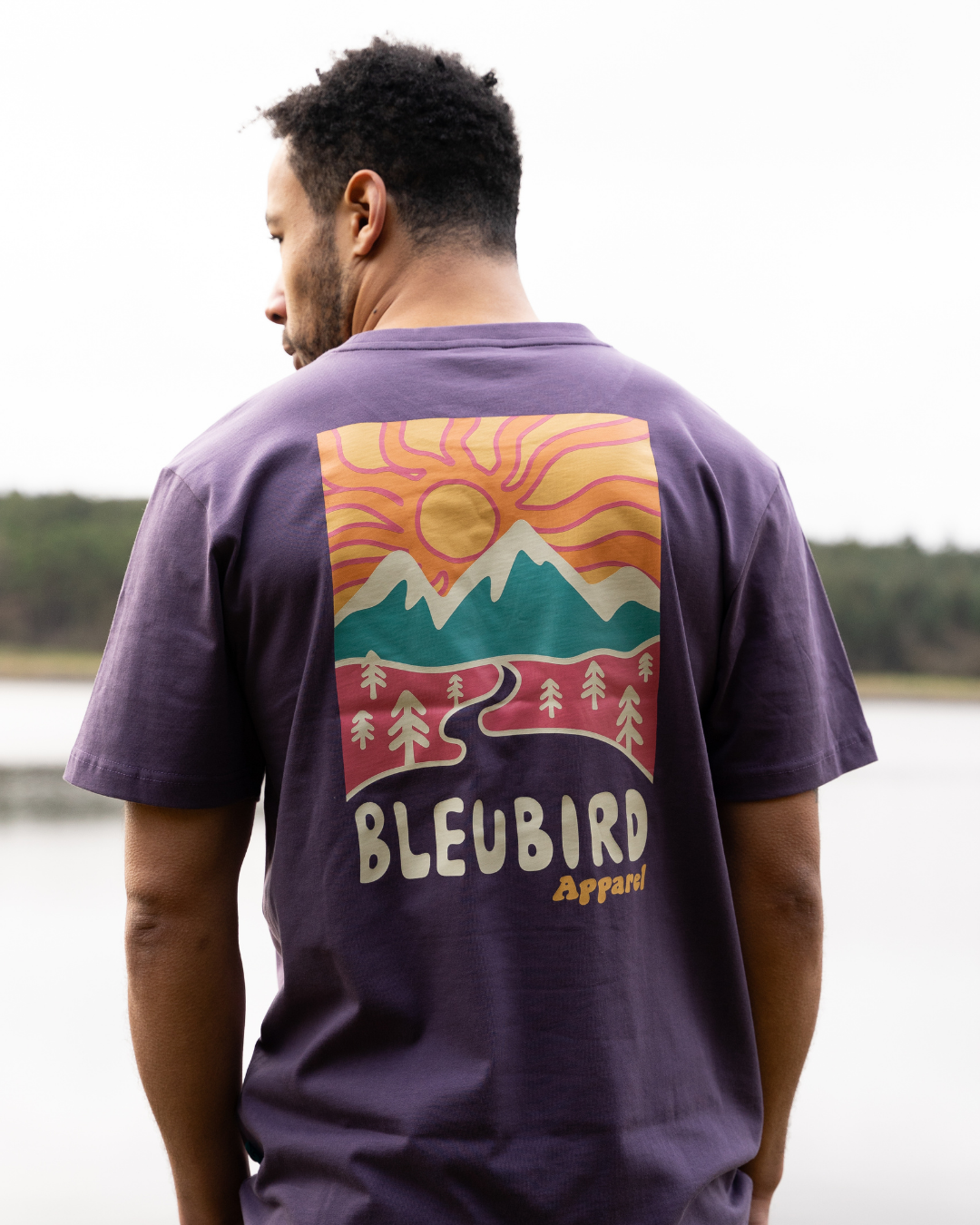 Road Out Tee - Plum