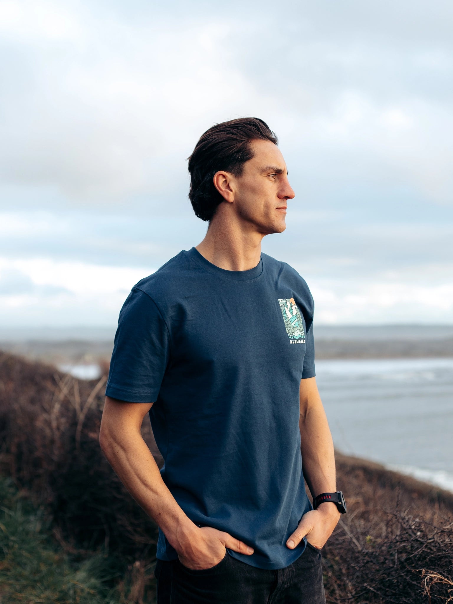 Trailhead Tee - Navy