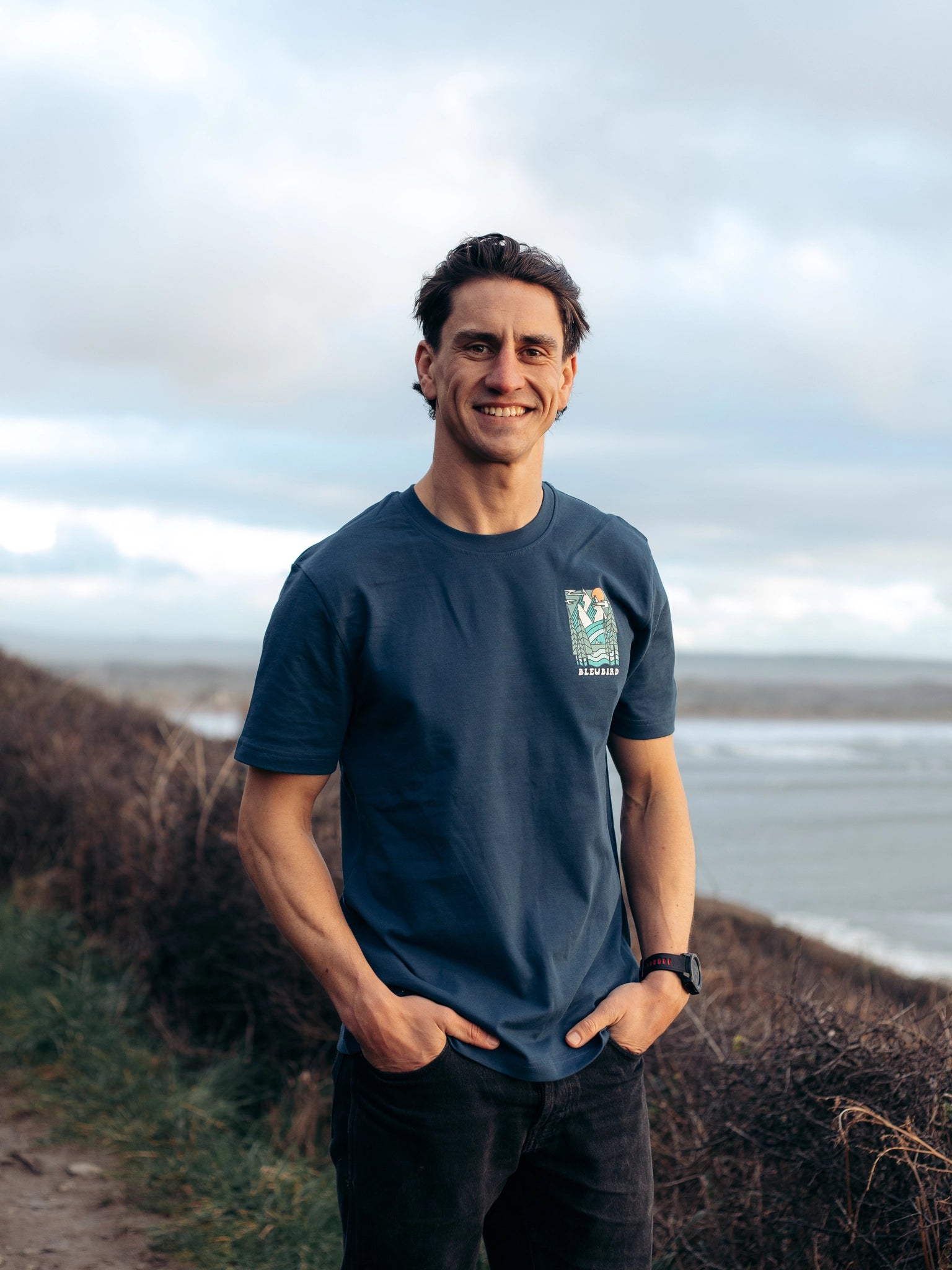 Trailhead Tee - Navy