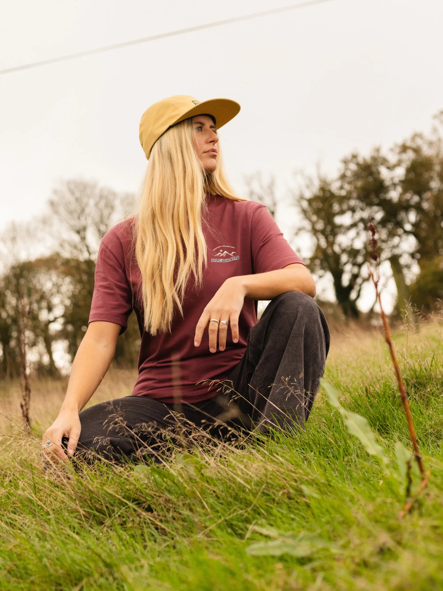 Woodland Tee - Berry